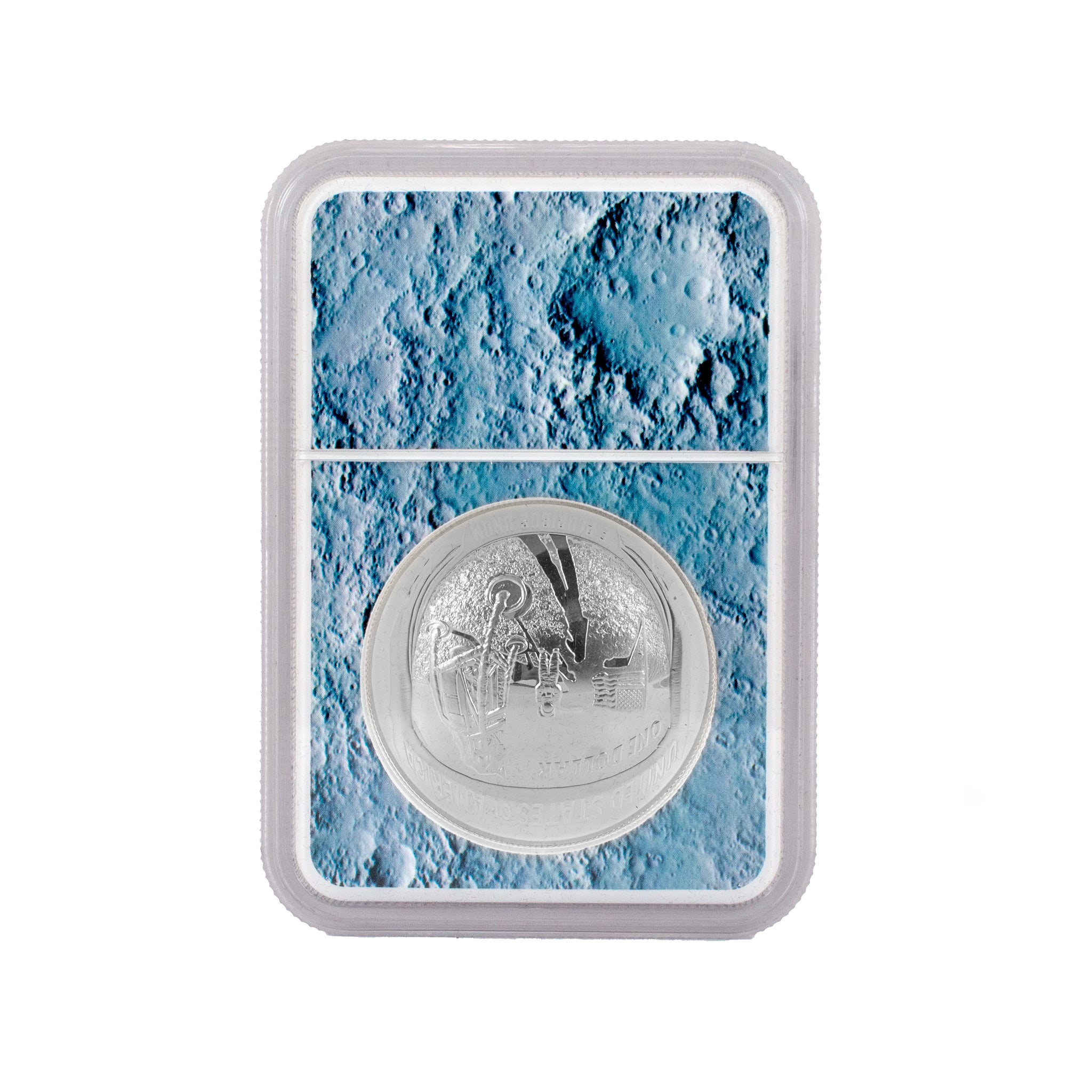 2019 P Silver 1$ Apollo 11 50th Anniversary NGC PF 70 Ultra Cameo Coin