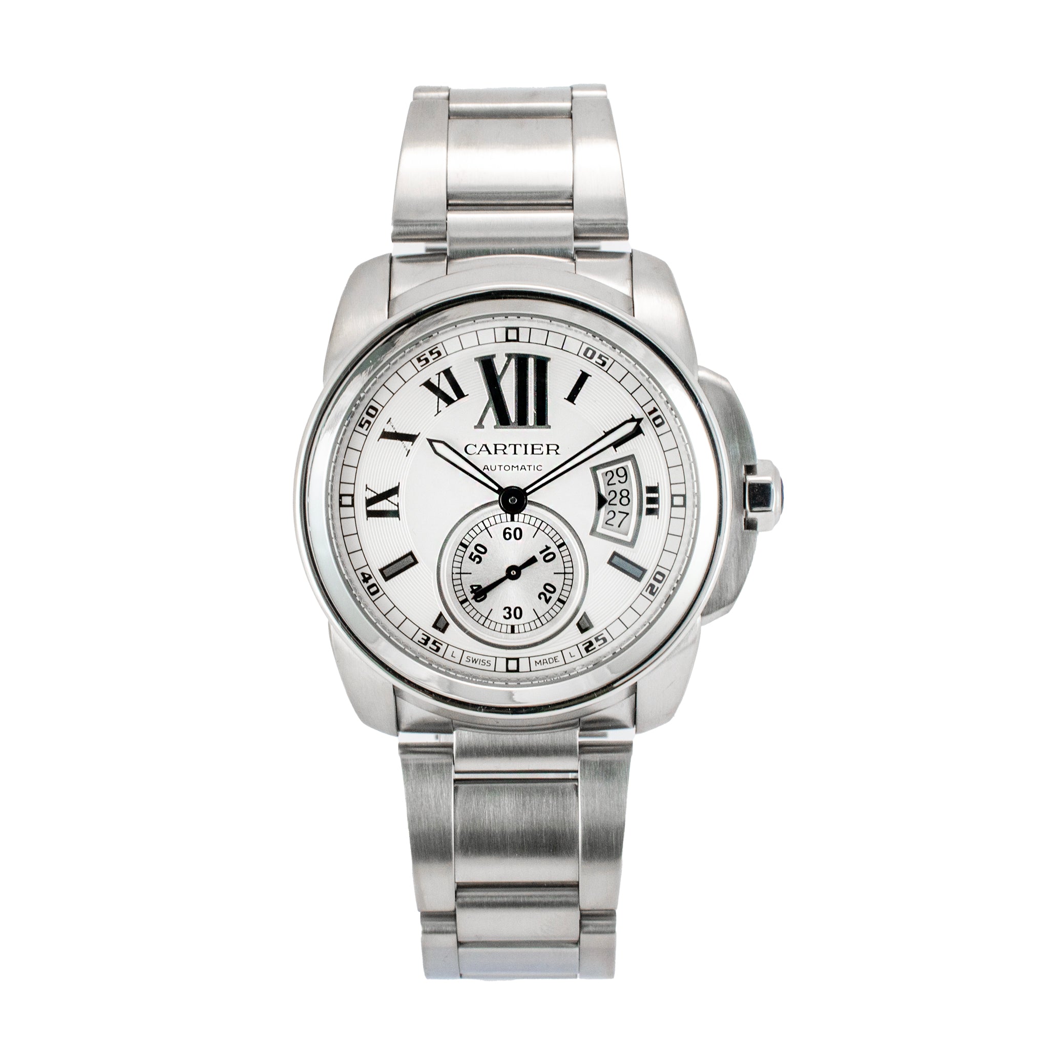 Cartier Calibre de Cartier 42MM 3389 / W7100037 Stainless Steel Automatic Watch