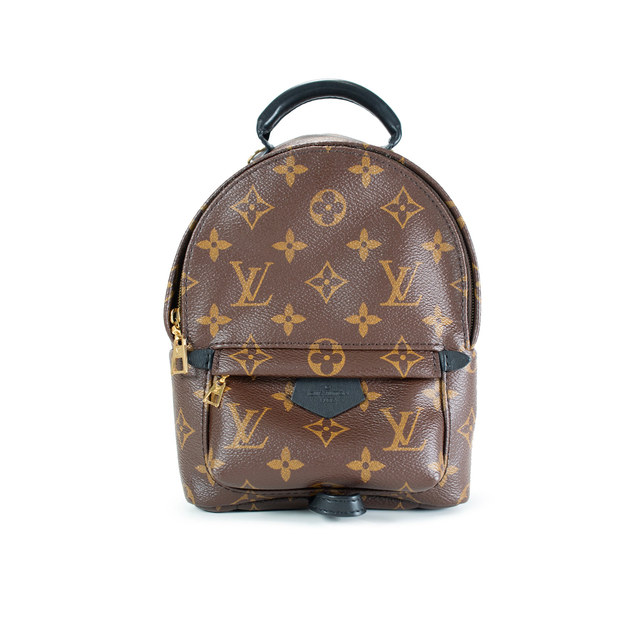 Louis Vuitton Palm Springs Brown Monogram Canvas M44873 Mini Backpack