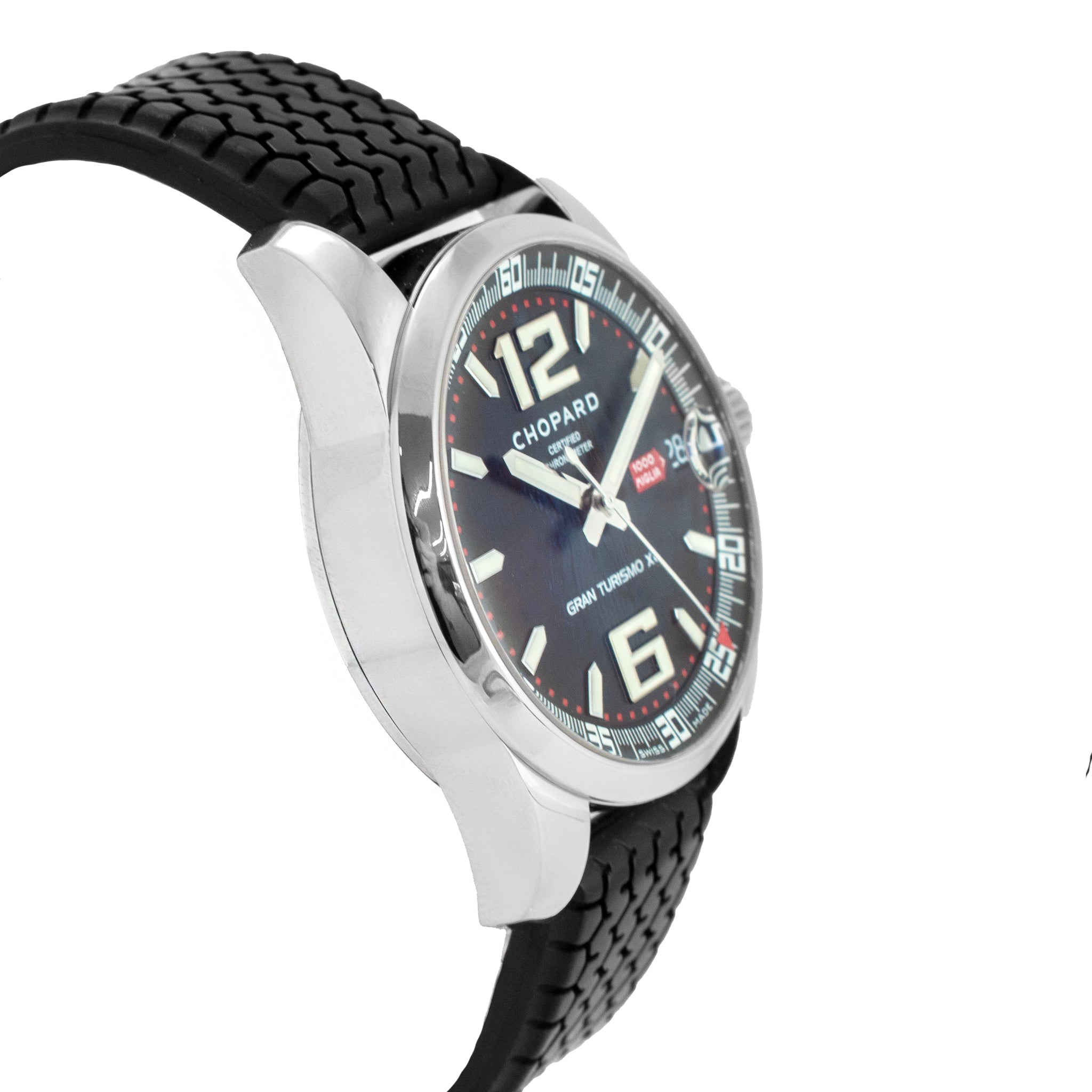 Chopard Mille Miglia Gran Turismo XL 44MM 16/8997 Rubber Steel Automatic Watch