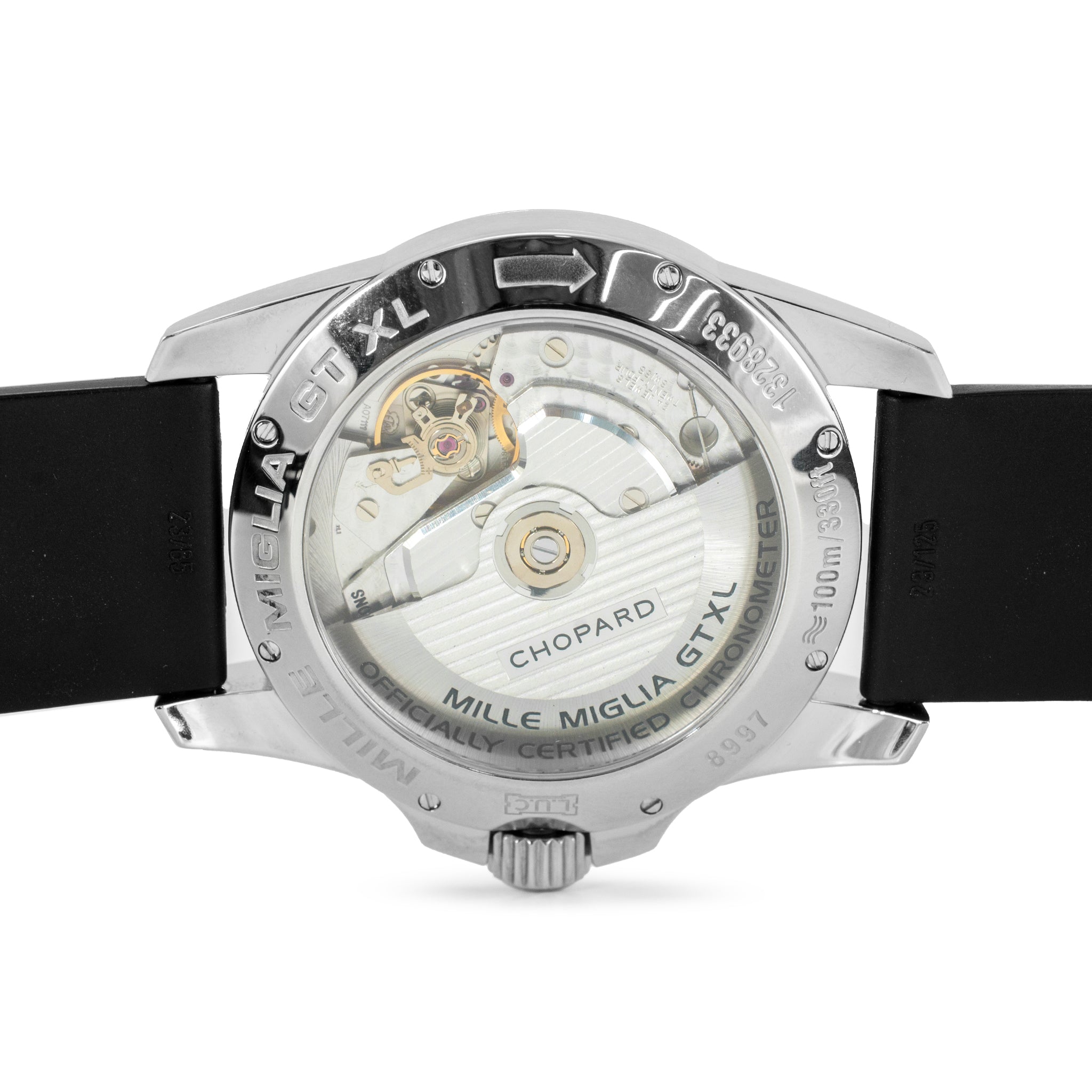 Chopard Mille Miglia Gran Turismo XL 44MM 16/8997 Rubber Steel Automatic Watch