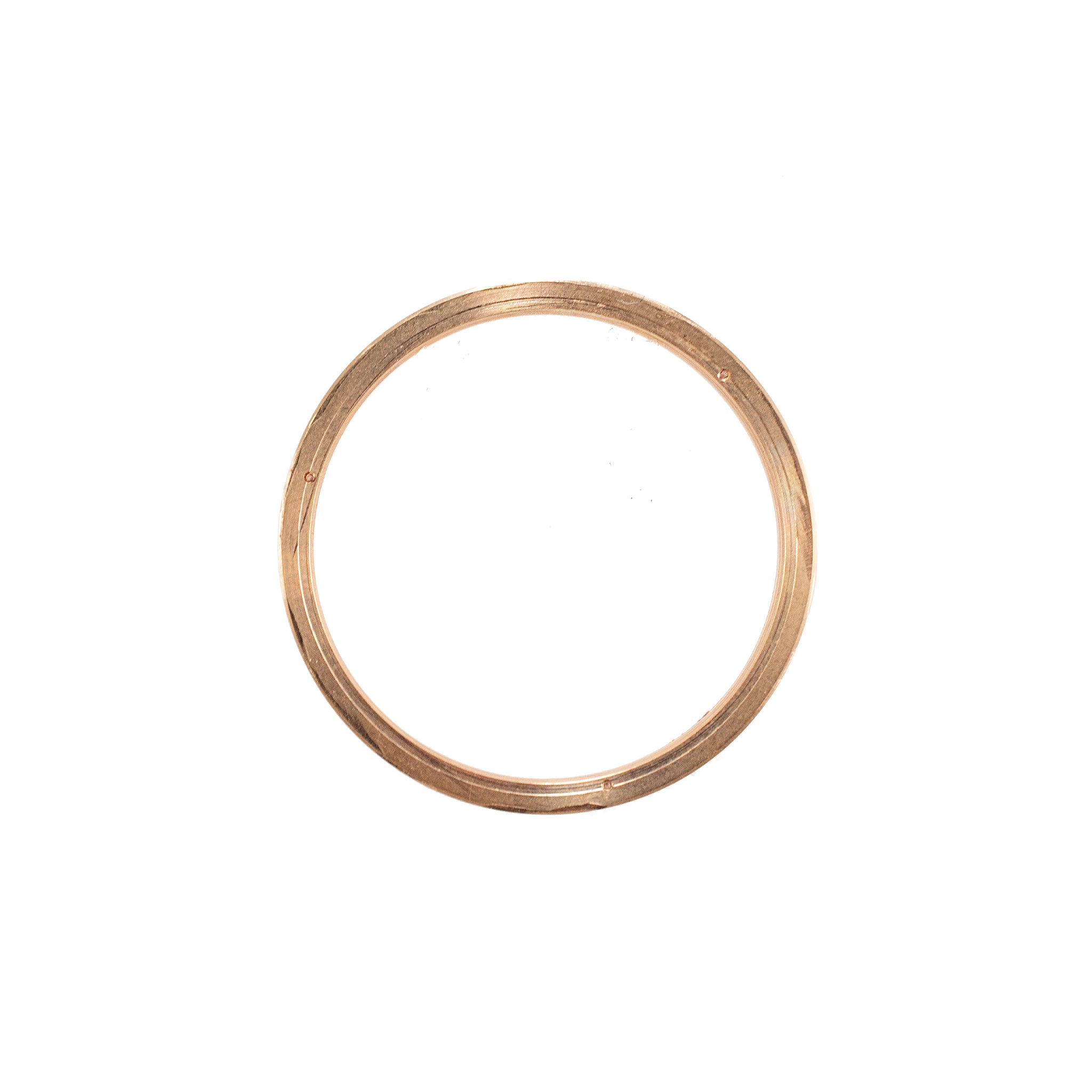 Rolex 18K Rose Pink Gold Fluted Factory 36MM Watch Bezel