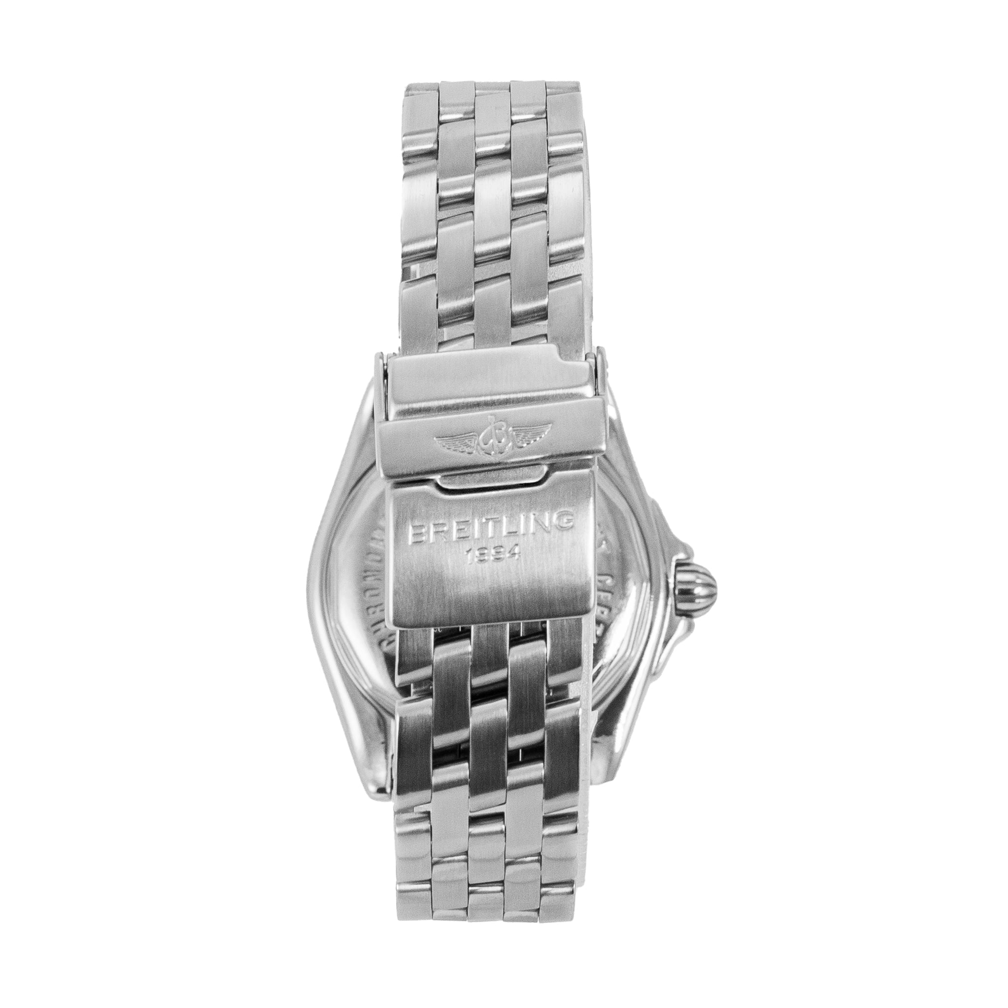 Breitling Cockpit Lady 32MM A71356 Diamond Mop Stainless Steel Watch