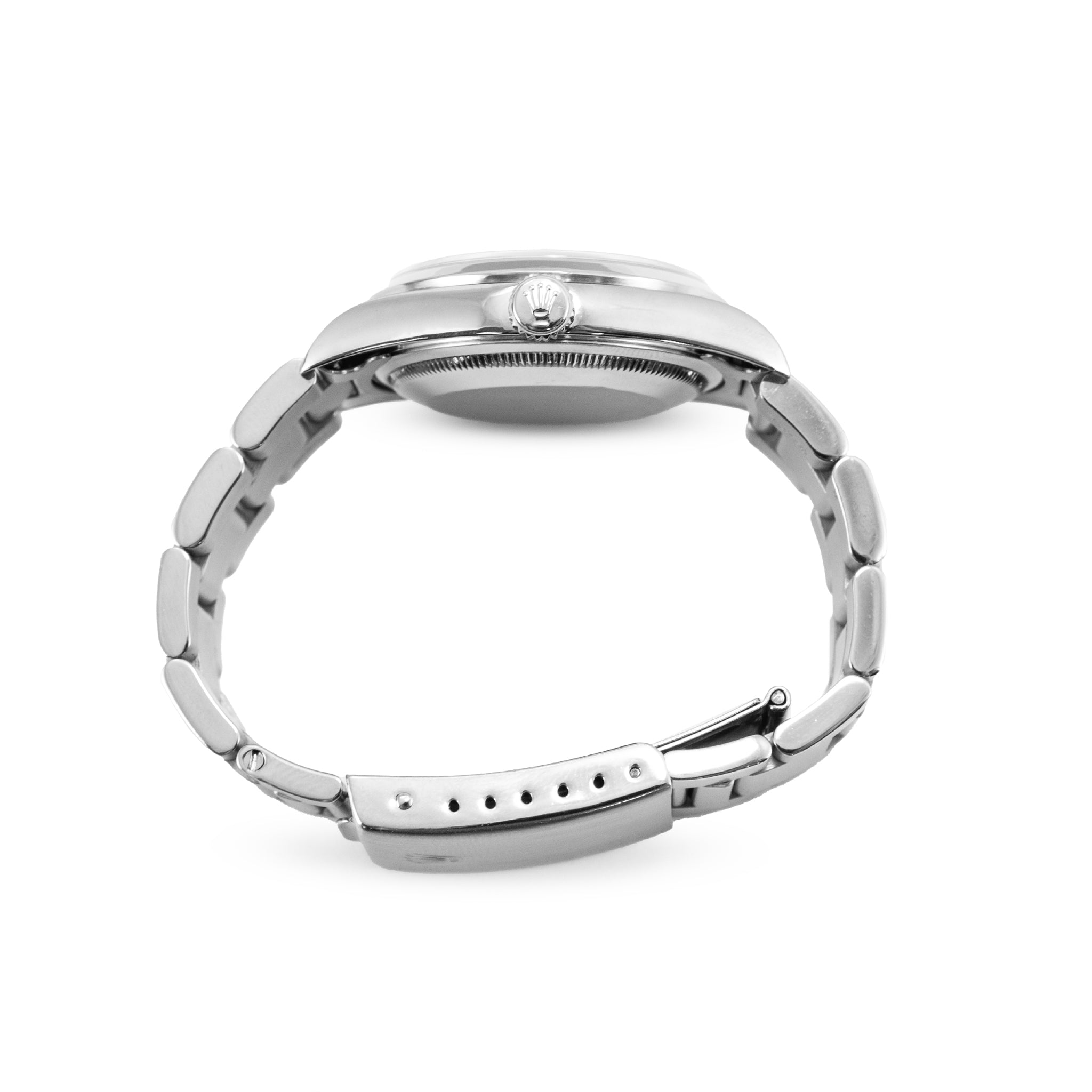 Ladies Rolex Datejust 36MM 16200 Pink Floral Dial Oyster Stainless Steel Watch