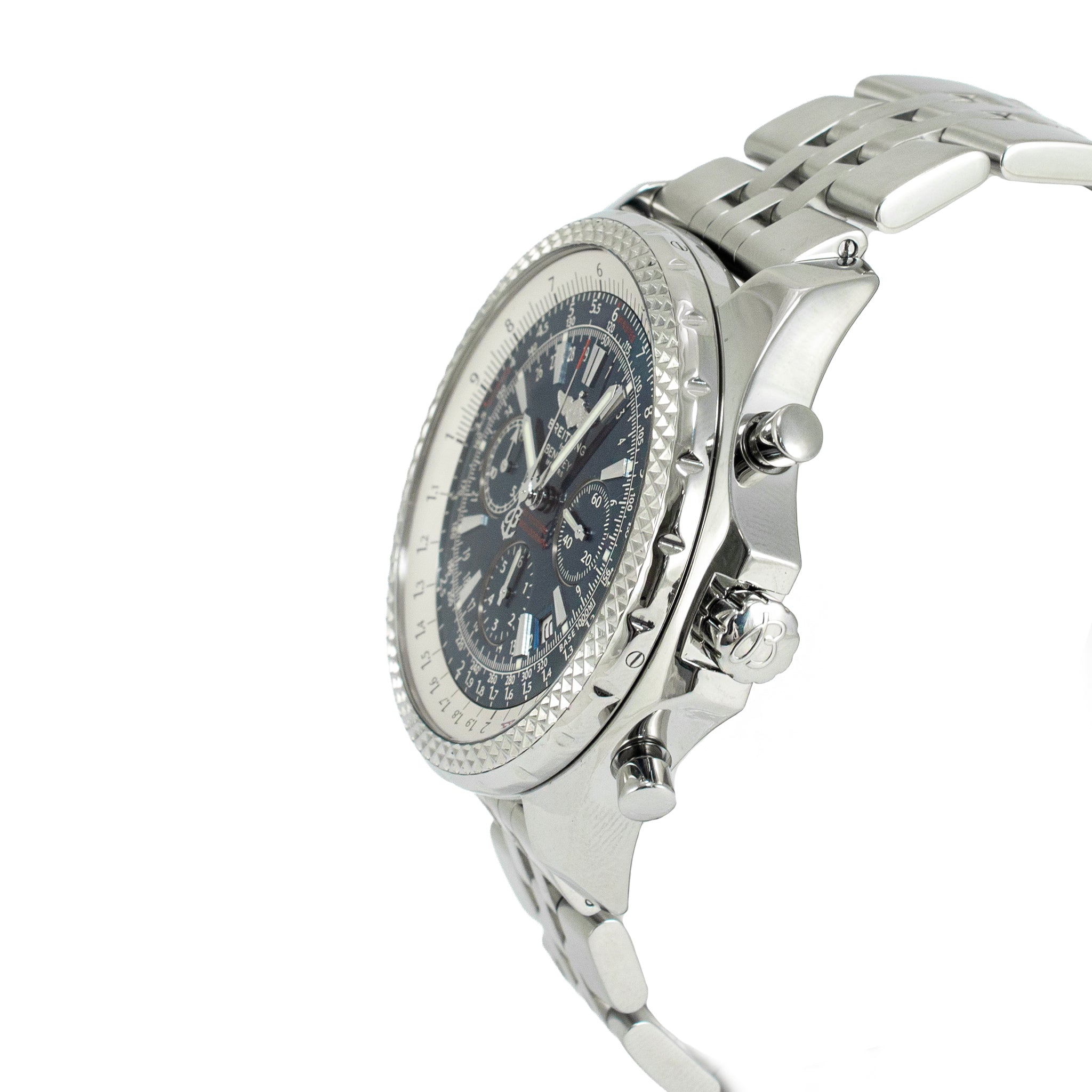 Breitling Bentley Motors 48MM A25362 Chronograph Blue Stainless Steel Watch