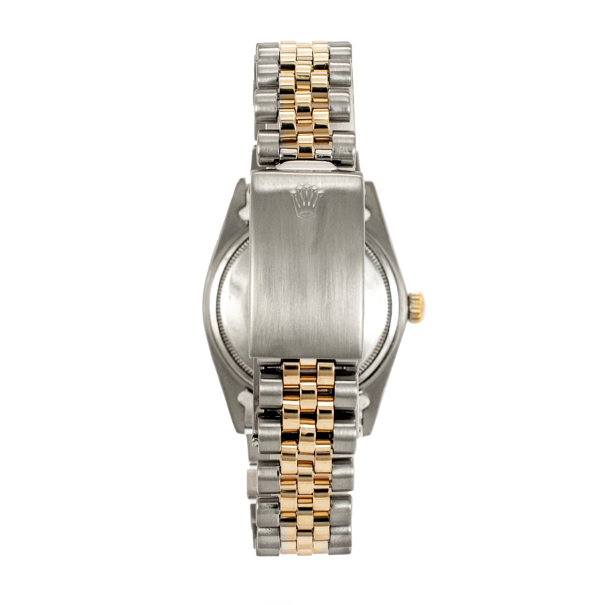 Rolex Datejust 36MM 16030 Fluted Bezel Two Tone Yellow Gold Steel Watch