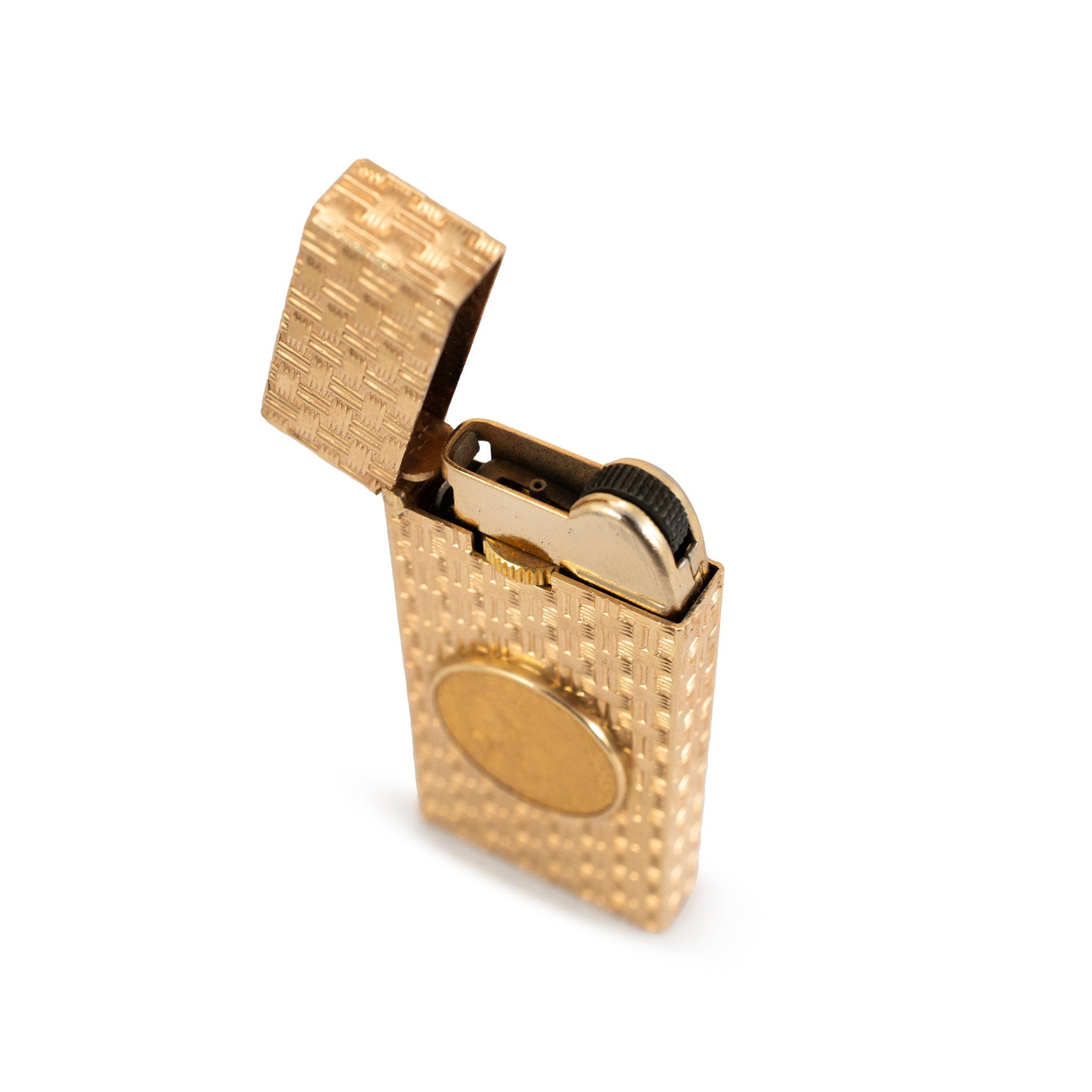 Vintage Dunhill 1914 $2.5 Gold Indian Quarter Eagle Coin 14K Yellow Gold Lighter