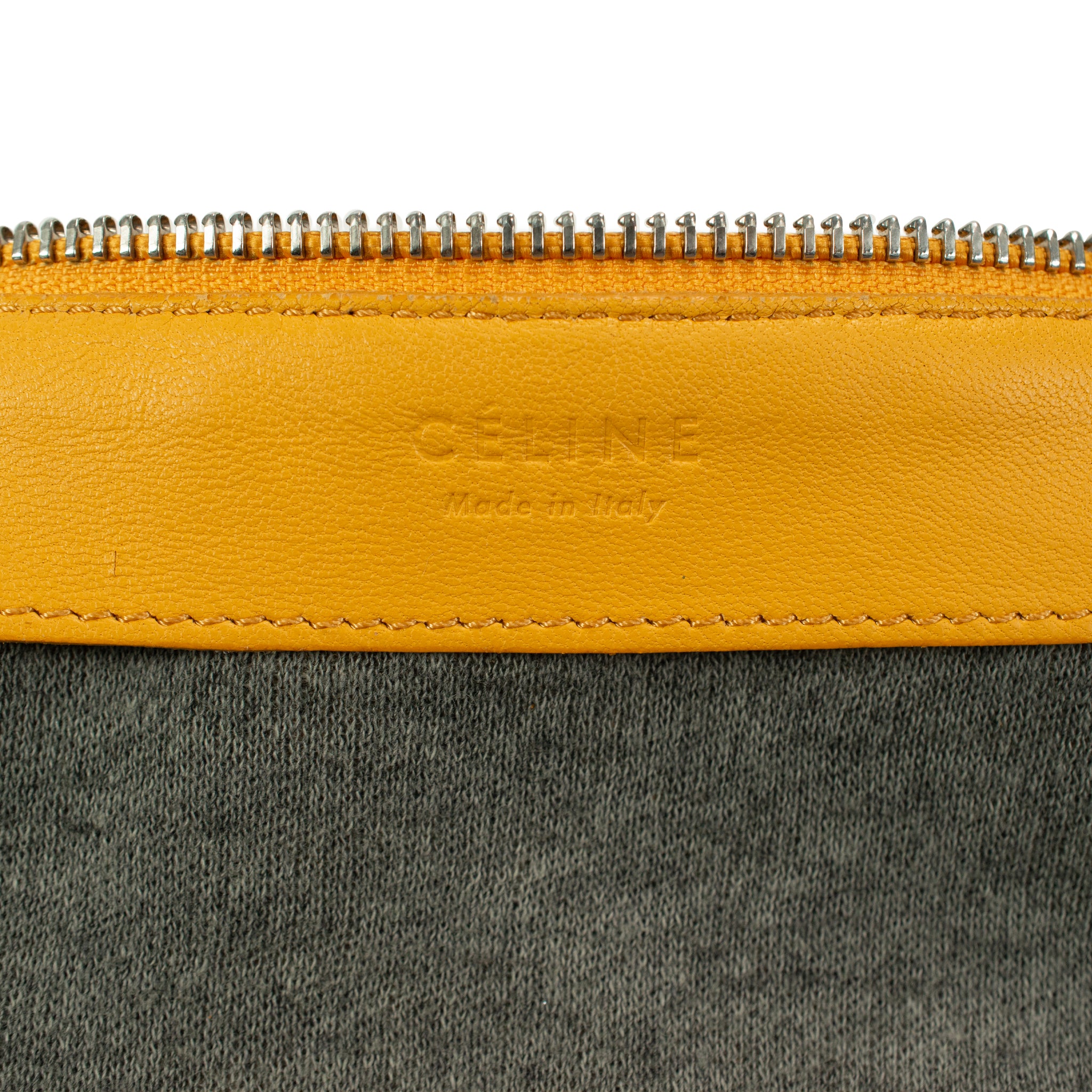 Celine Trio Neutral Multitone Colors Soft Leather Crossbody Bag