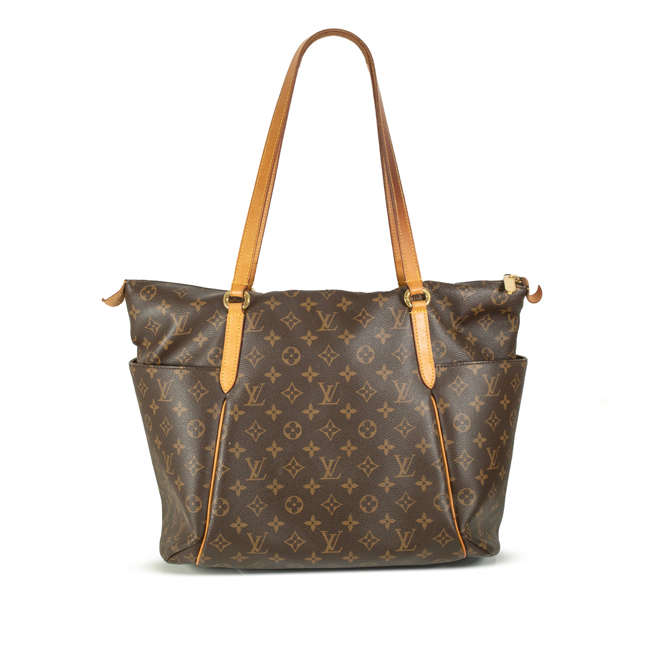 Louis Vuitton Monogram Brown Canvas M56689 Totally MM Shoulder Tote Bag