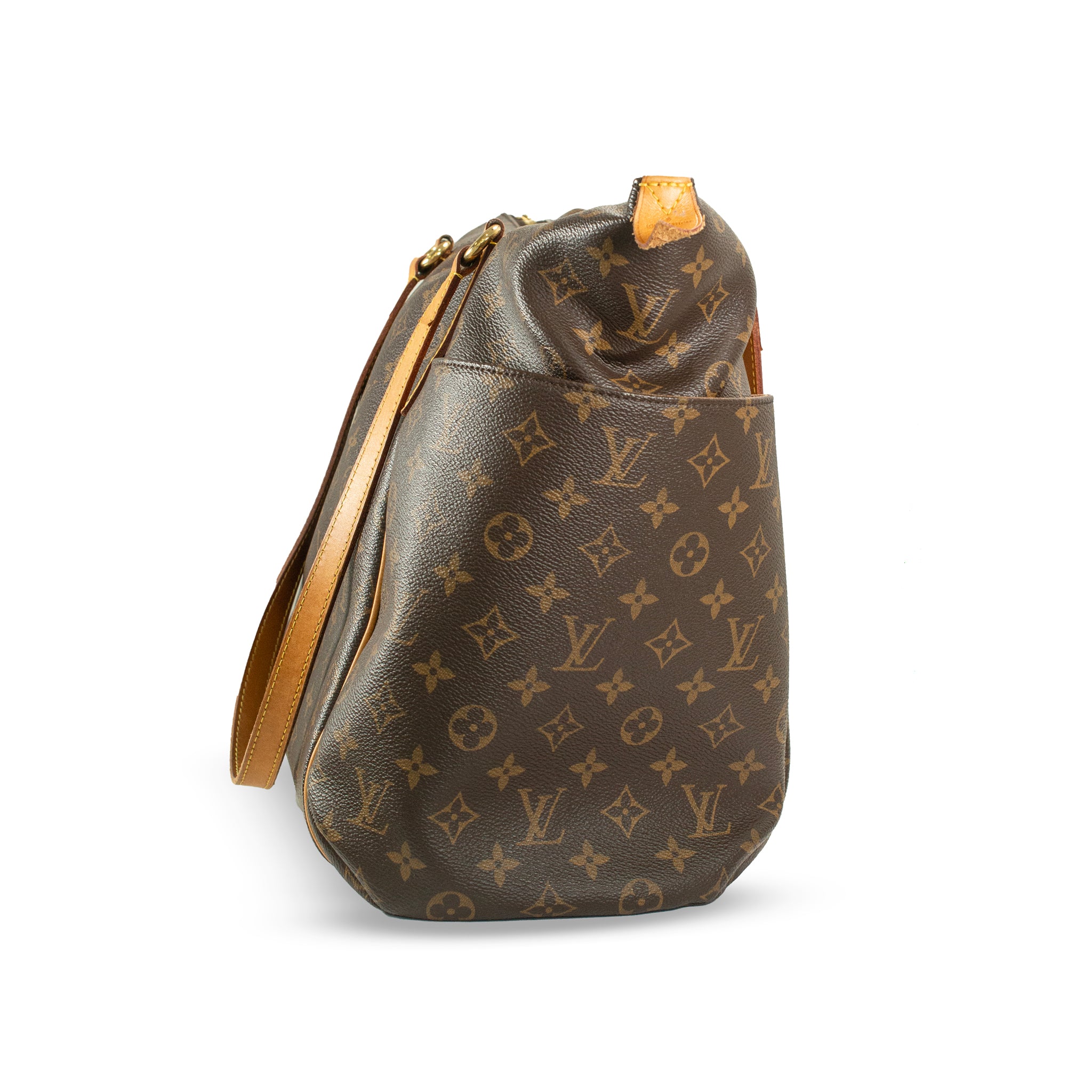 Louis Vuitton Monogram Brown Canvas M56689 Totally MM Shoulder Tote Bag