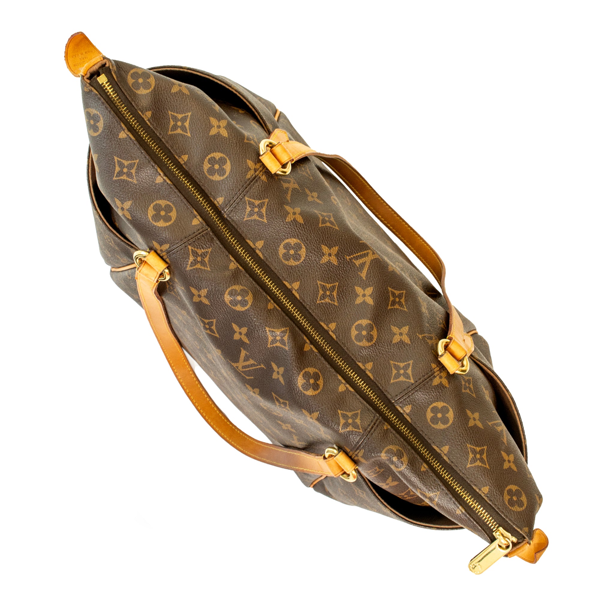 Louis Vuitton Monogram Brown Canvas M56689 Totally MM Shoulder Tote Bag