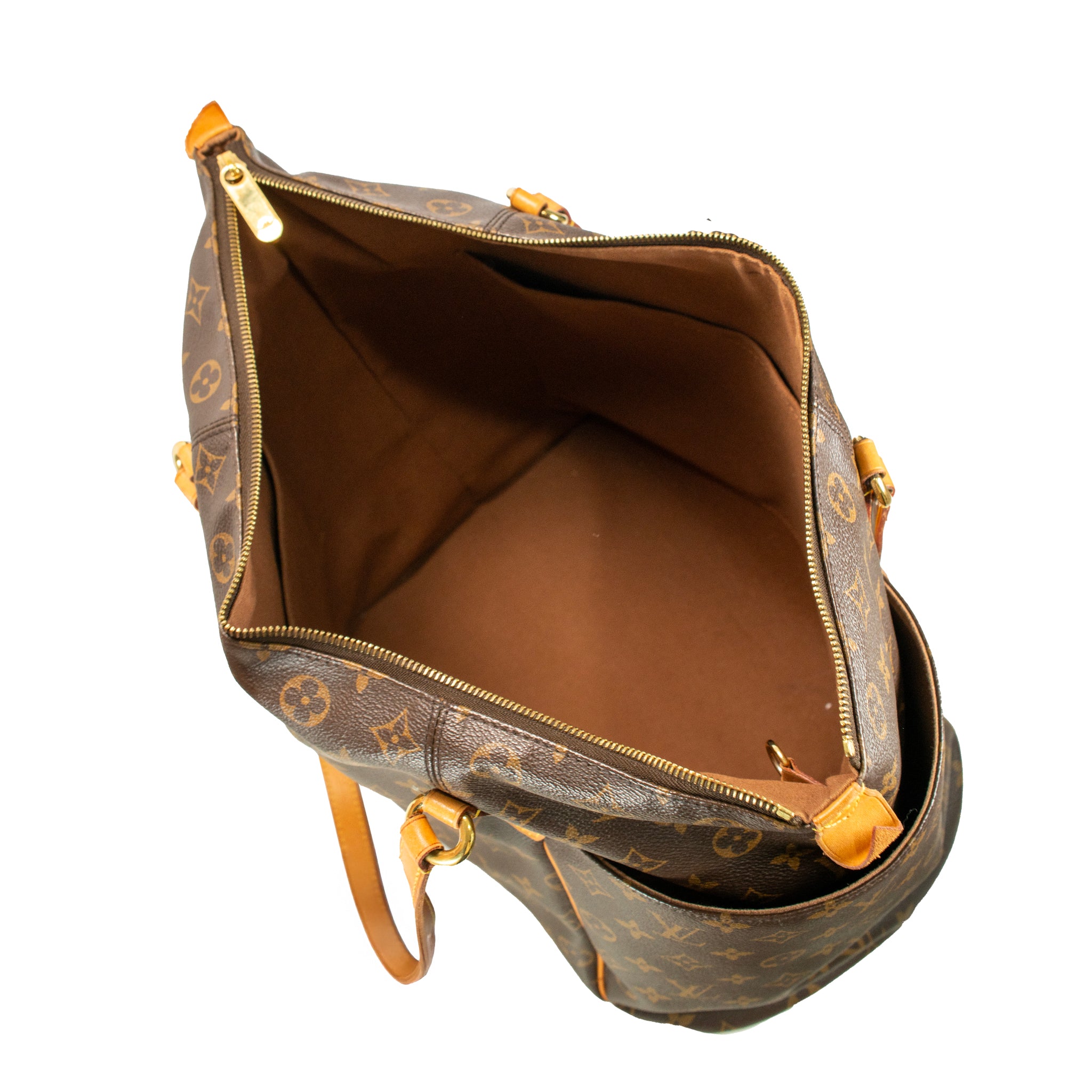 Louis Vuitton Monogram Brown Canvas M56689 Totally MM Shoulder Tote Bag