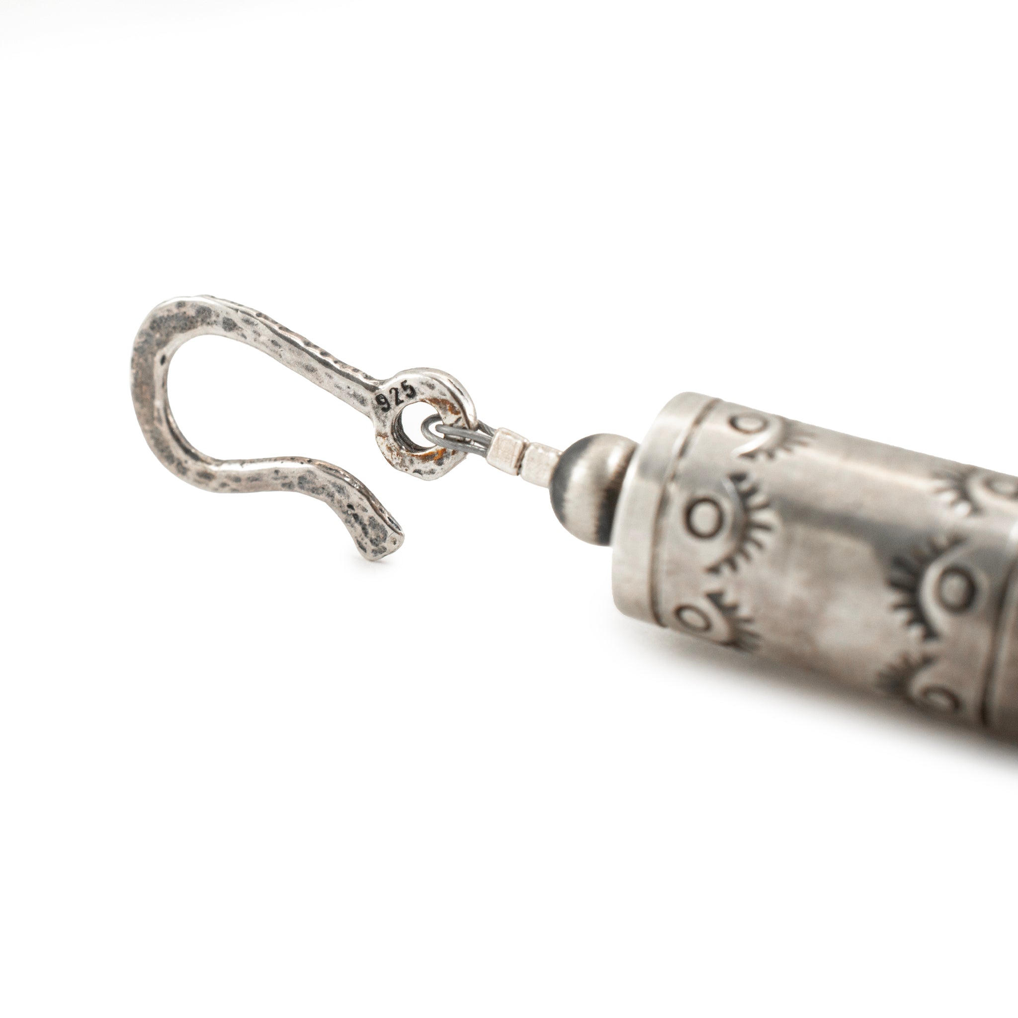 Vintage Native American Sterling Silver Turquoise Multi-Strand Bead Necklace