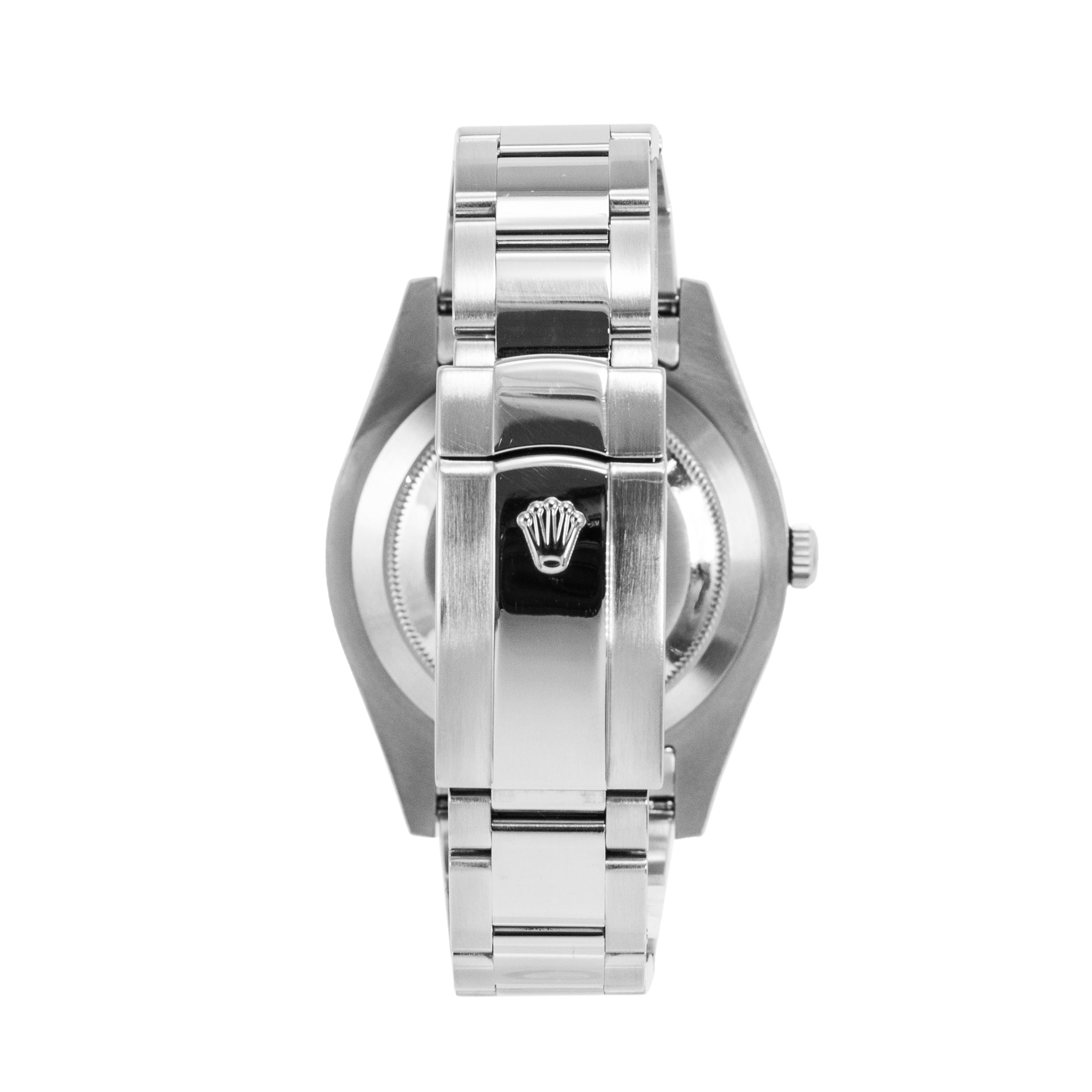 Rolex Datejust 41MM 116334 Fluted Oyster Silver Diamond Dial Steel Watch