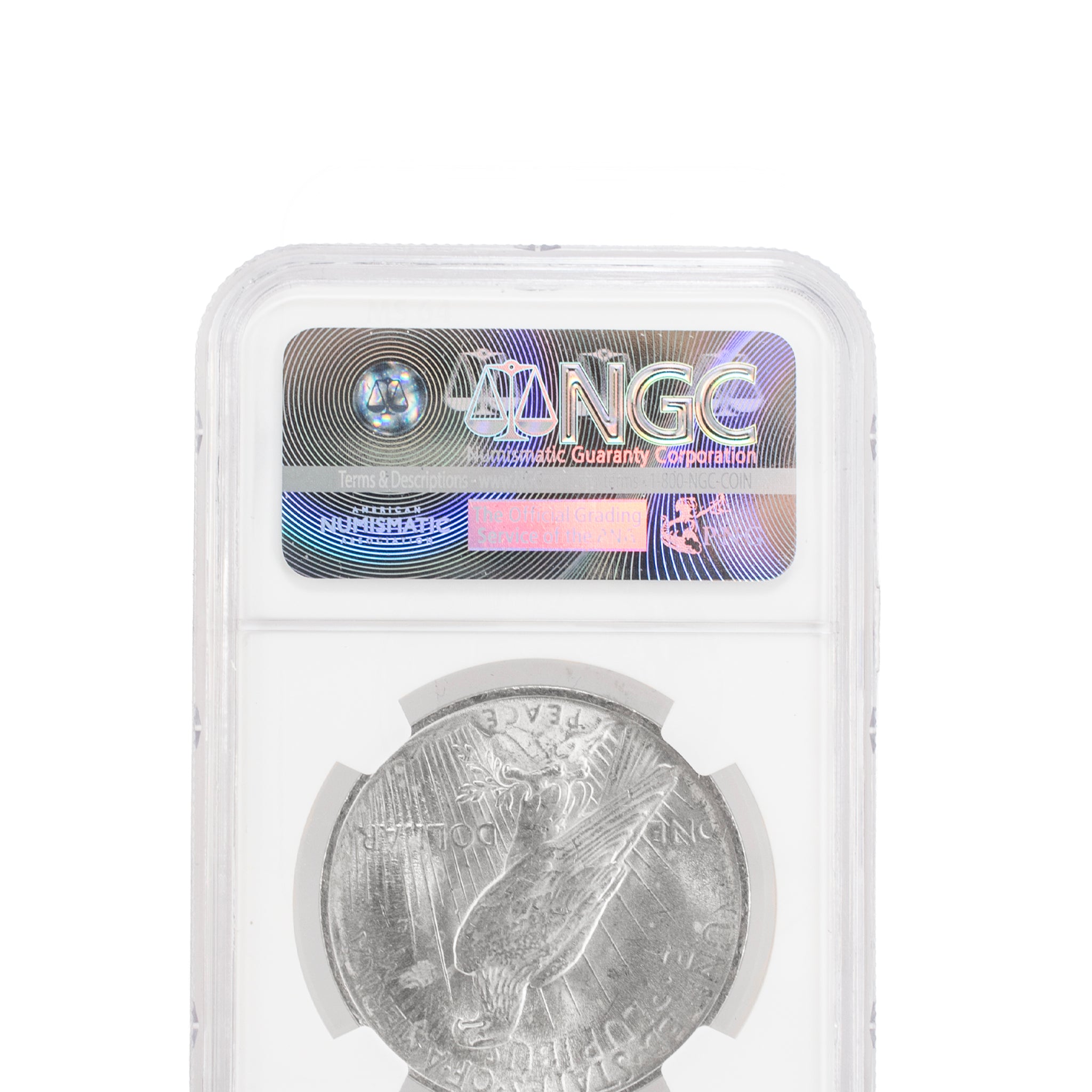 1922 Ngc MS64 Silver $1 Peace Liberty Coin