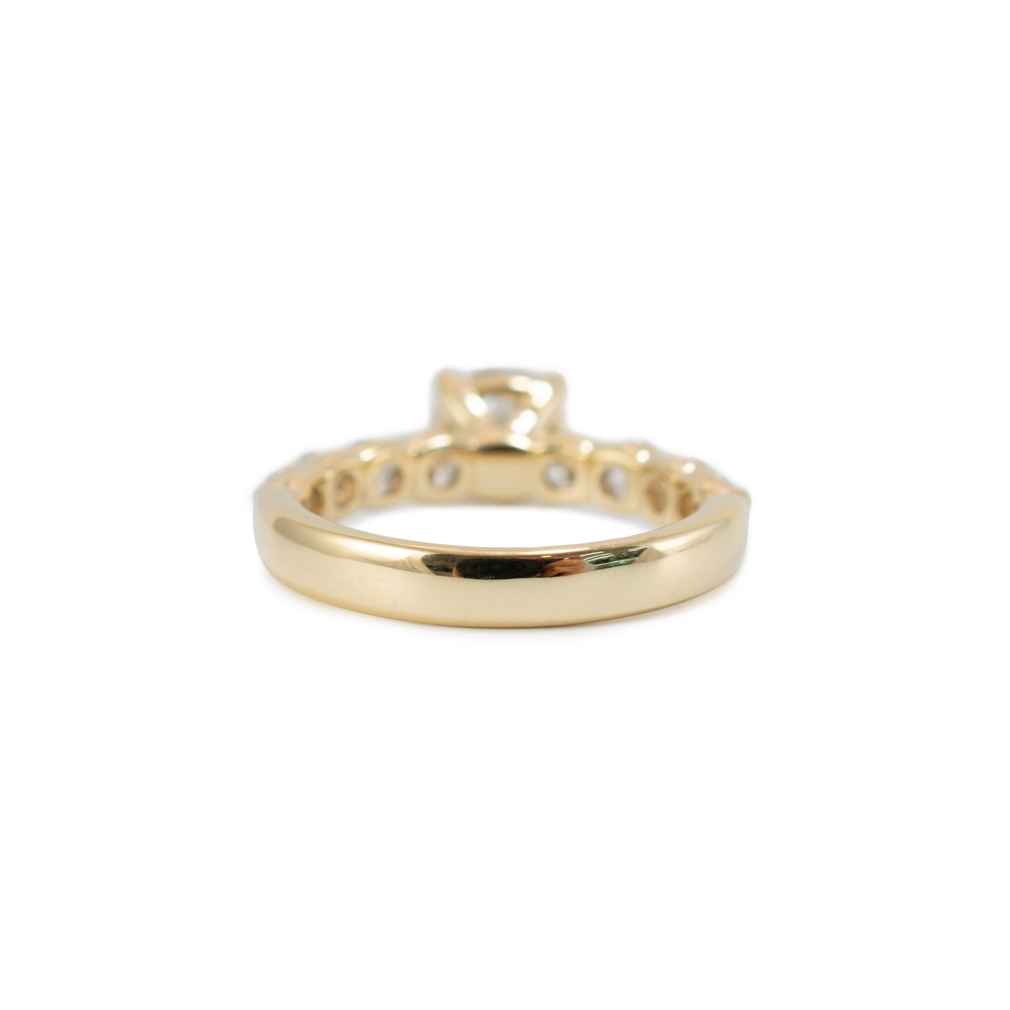 10K Yellow Gold 2.58ctw Round Brilliant Lab Grown Diamond Engagement Ring