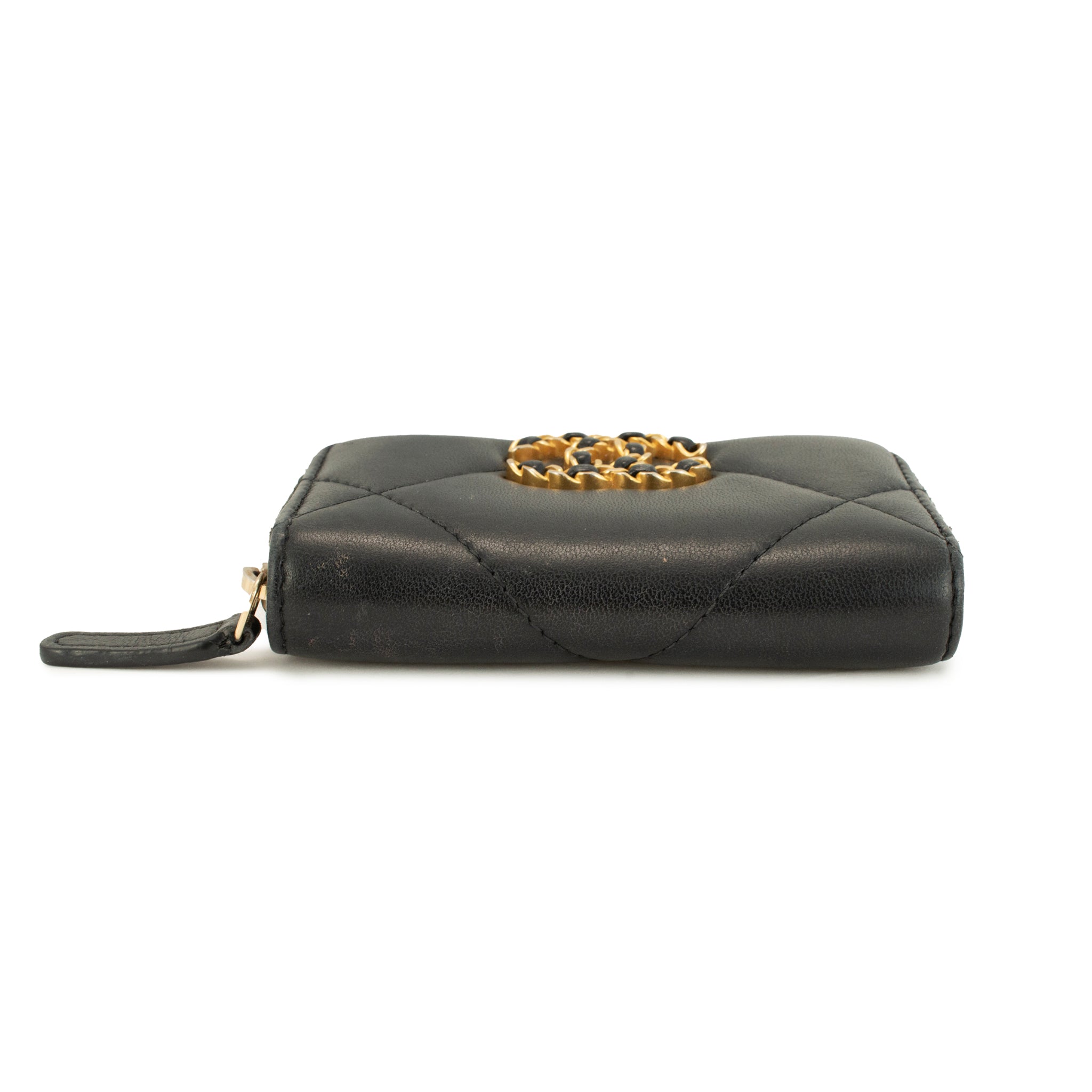 【CHANEL 】19 ジップ パース 大人気で入手困難】 CHANEL 19 ジップ コインパース (CHANEL/コイン
