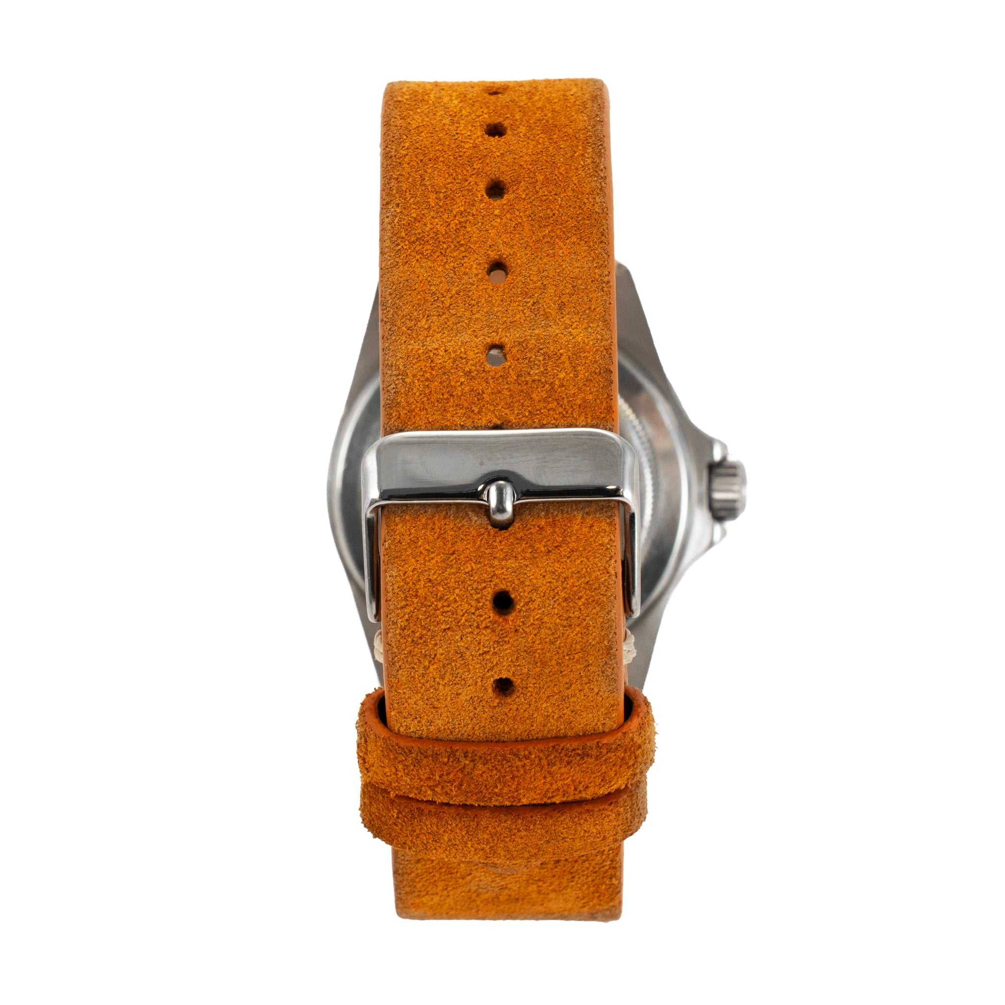 Vintage Rolex Submariner Date 40MM 1680 Brown Buttery Yellow Lume Steel Watch