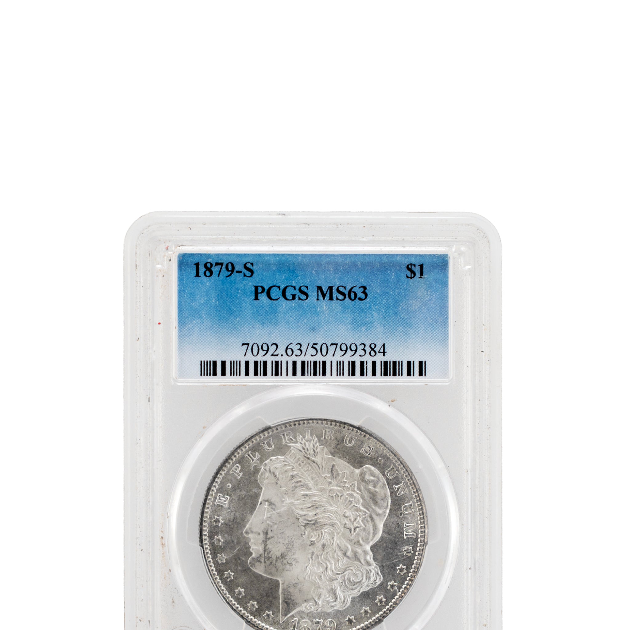 1879-S MS63 Pcgs Morgan Silver Dollar Antique Coin Bullion