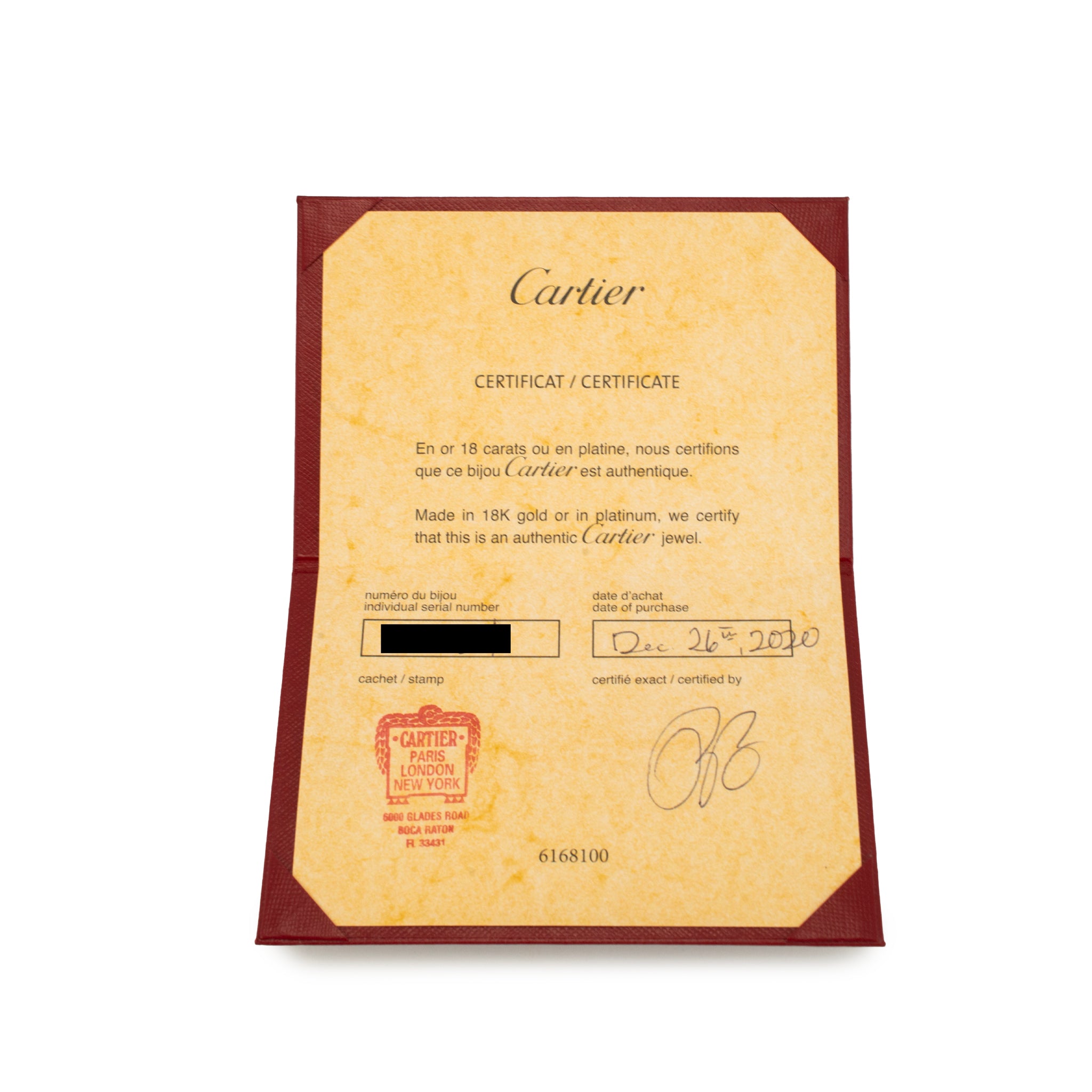 Cartier Love Classic Model 4 Diamonds 18K White Gold Iconic Bangle Bracelet