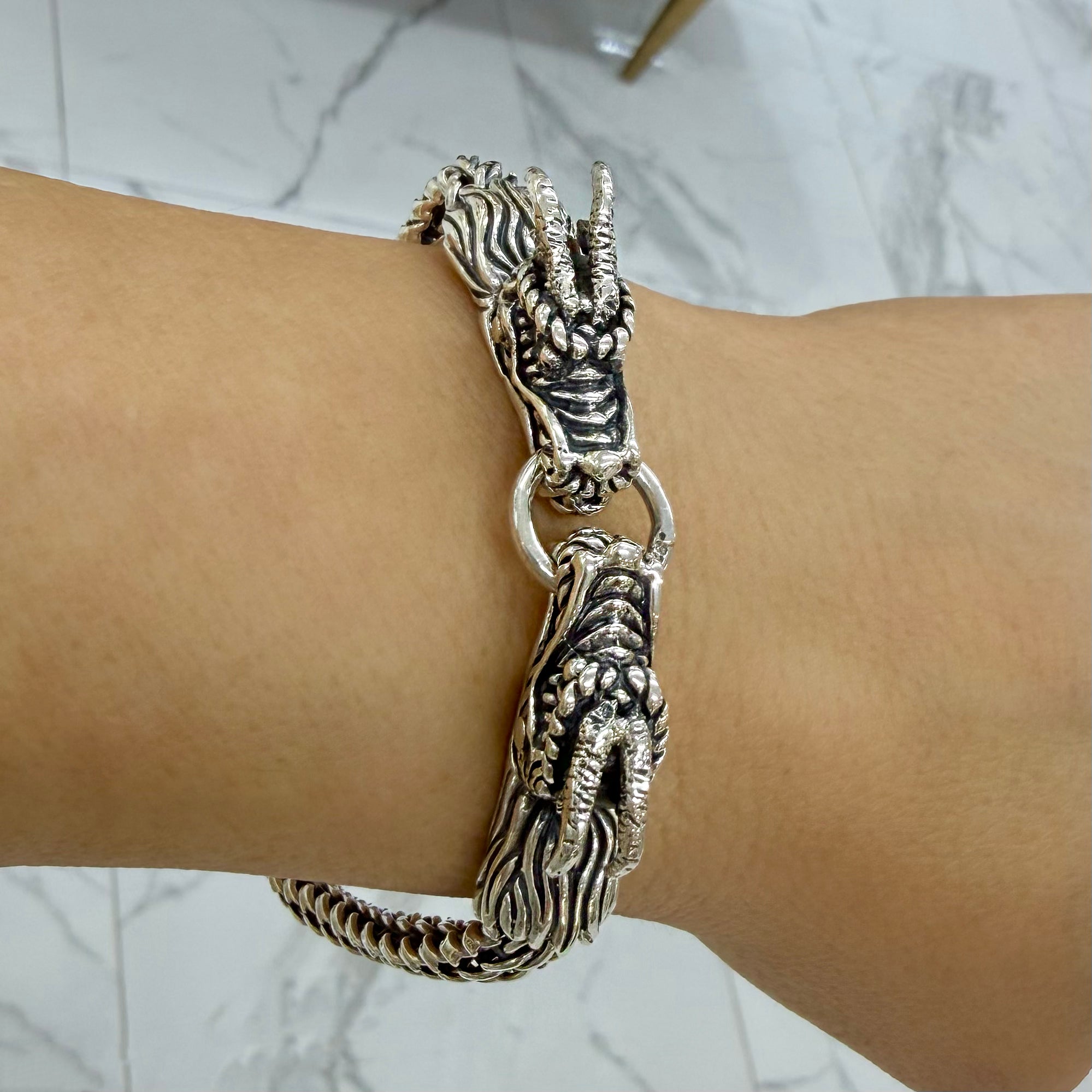 Link & Chain Bracelets Silver Vintage | DJP Jewelers