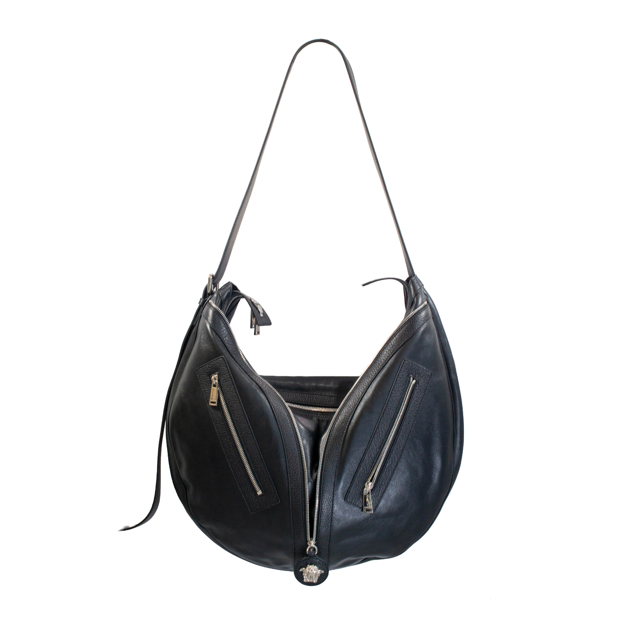 Versace, Leather, Shoulder Bag, Modern Style, Top Handle, 222224, available at DJP Jewelers & Luxury Buyers