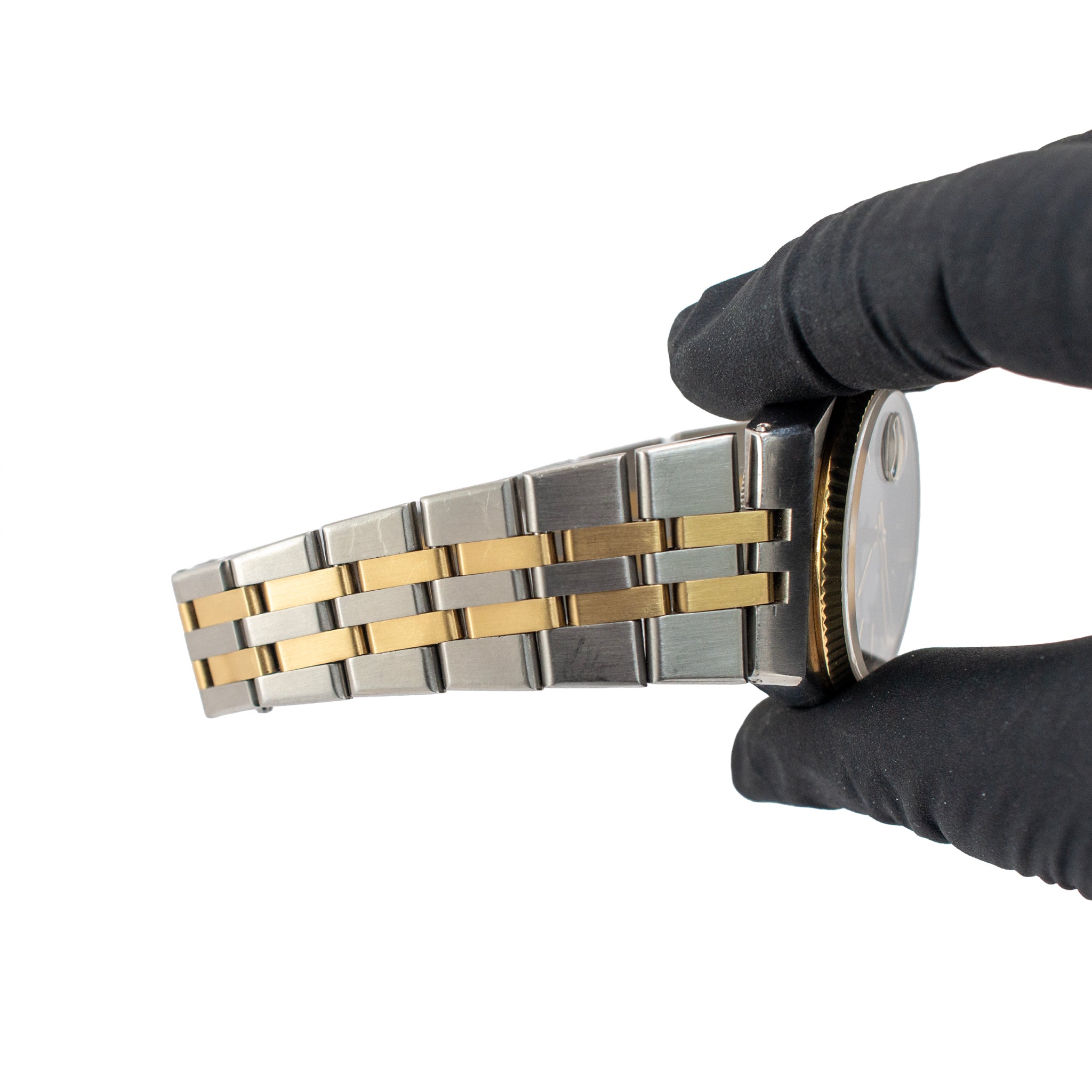 Vintage 1978 Rolex Oysterquartz Datejust 36MM 17013 Gold Steel Two Tone Watch