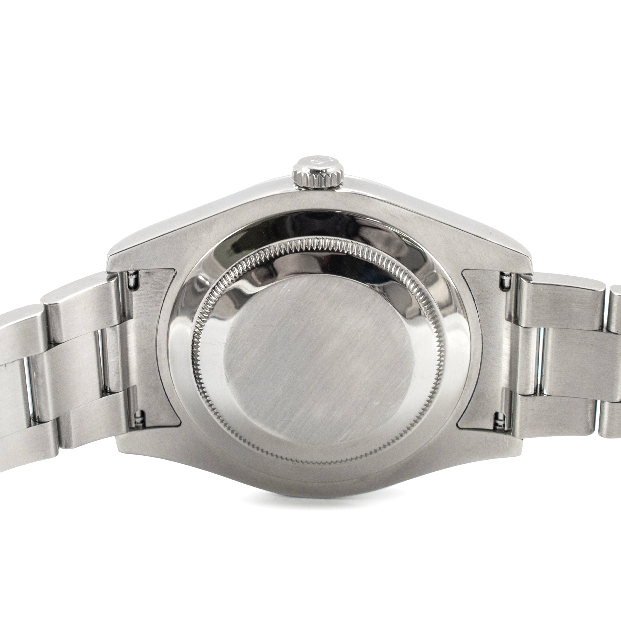 Rolex Datejust 41MM 116334 Fluted Oyster Silver Diamond Dial Steel Watch