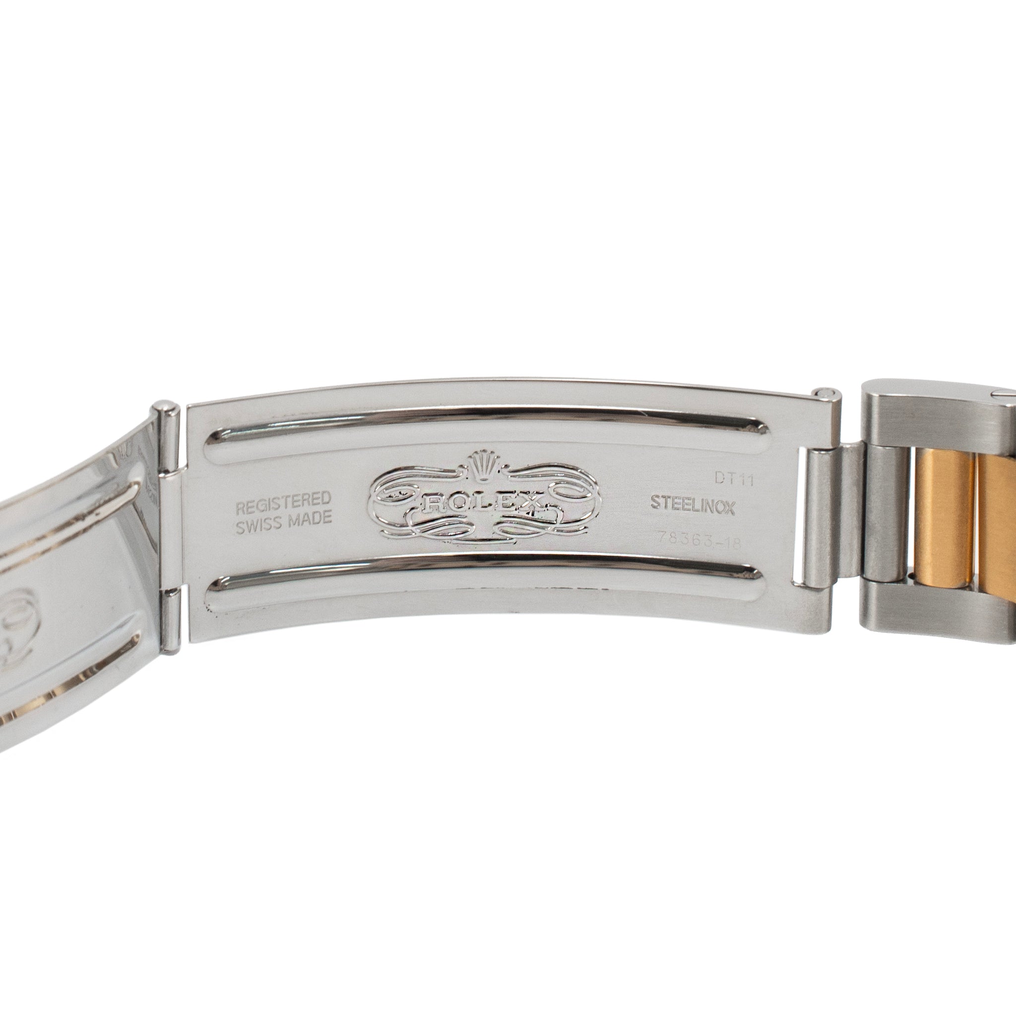 Rolex Datejust 36MM 16203 Champagne Roman Two Tone Oyster Gold Steel Watch