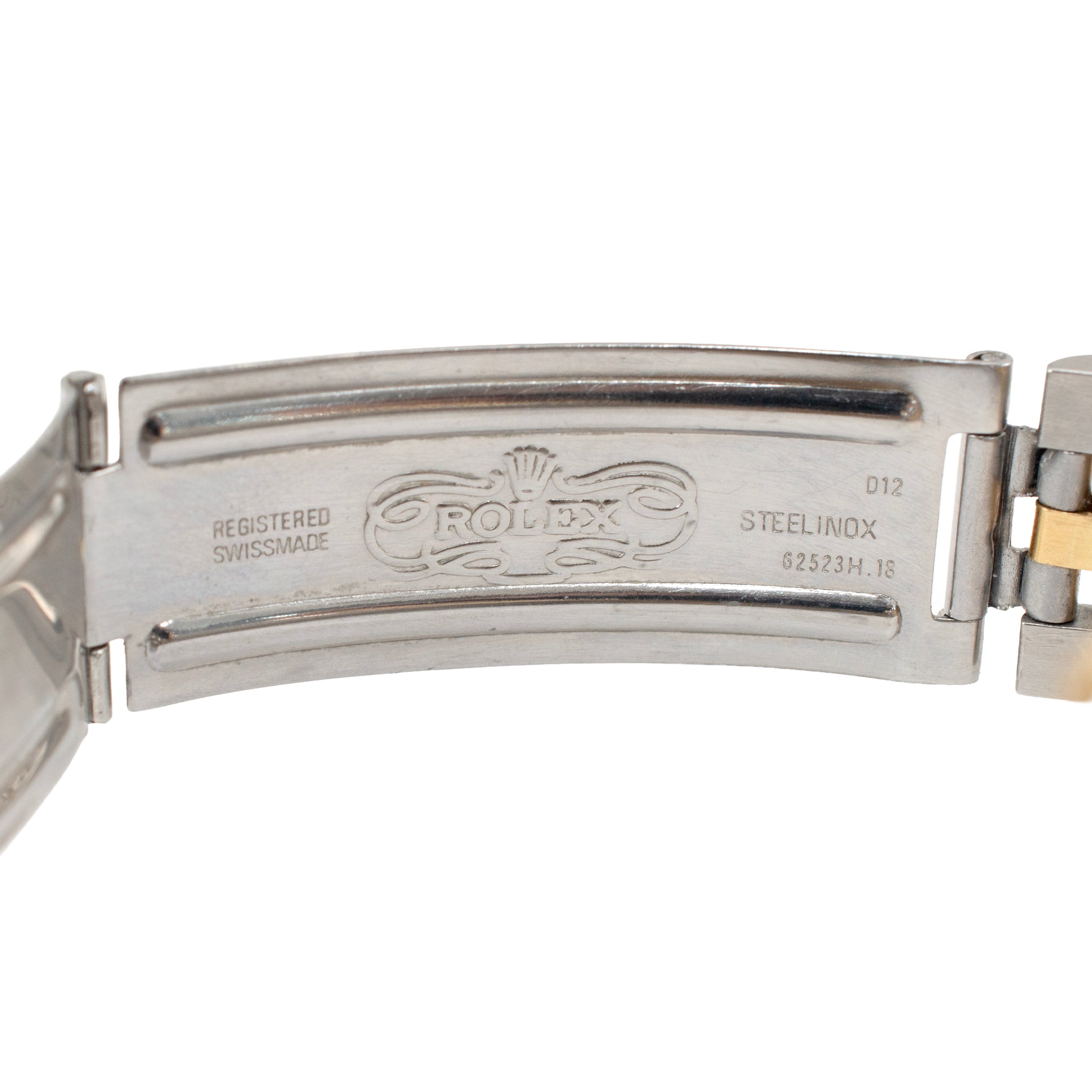 Rolex Datejust 36MM 1601 Champaign Diamond Dial Jubilee Gold Steel Watch