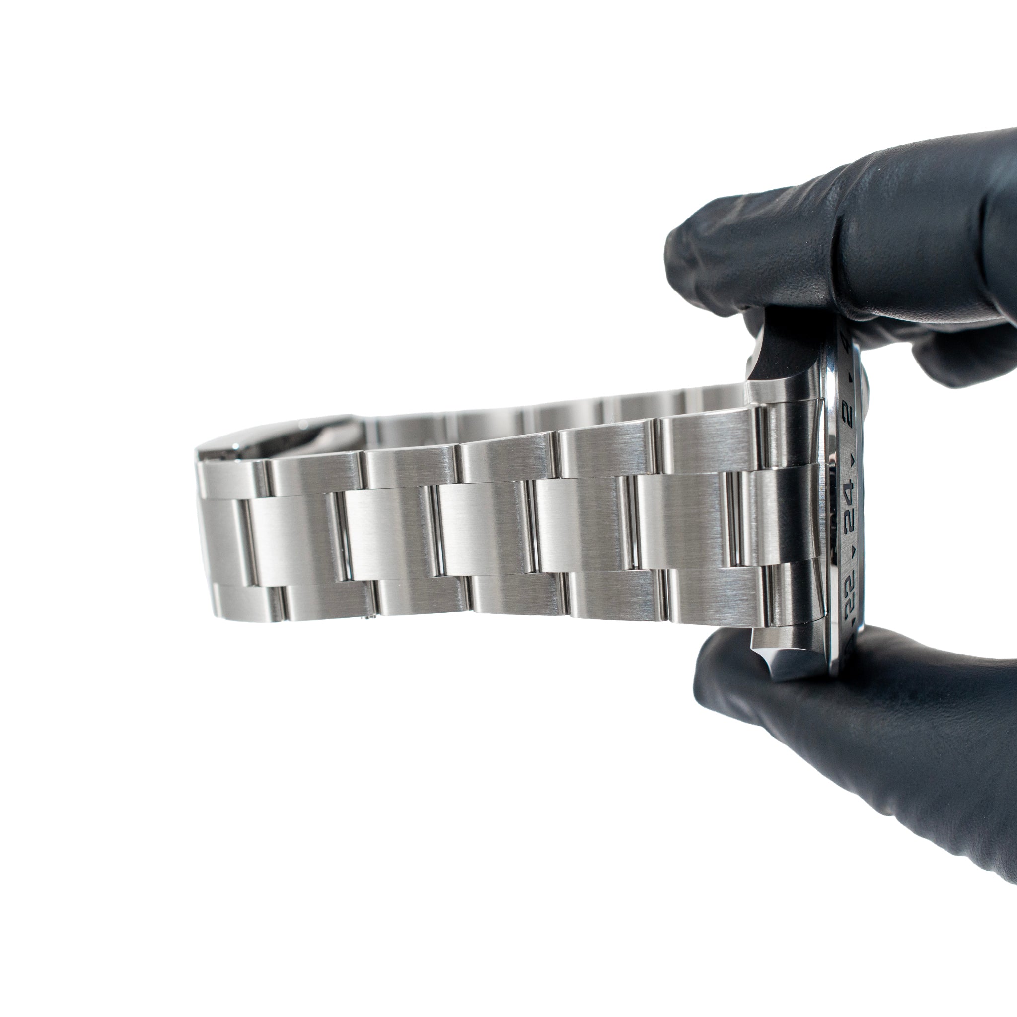 2025 Rolex Explorer II 42MM 226570 White Orange Polar Dial Oyster Steel Watch