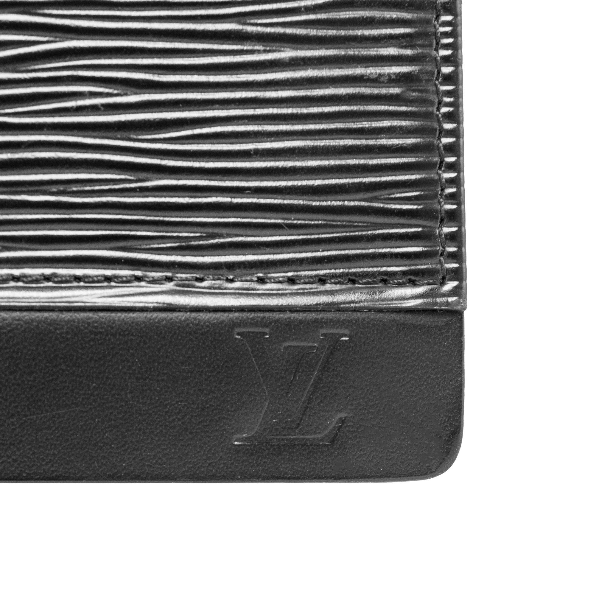 Louis Vuitton Black Epi Leather M53732 Honfleur Noir Convertible Bague