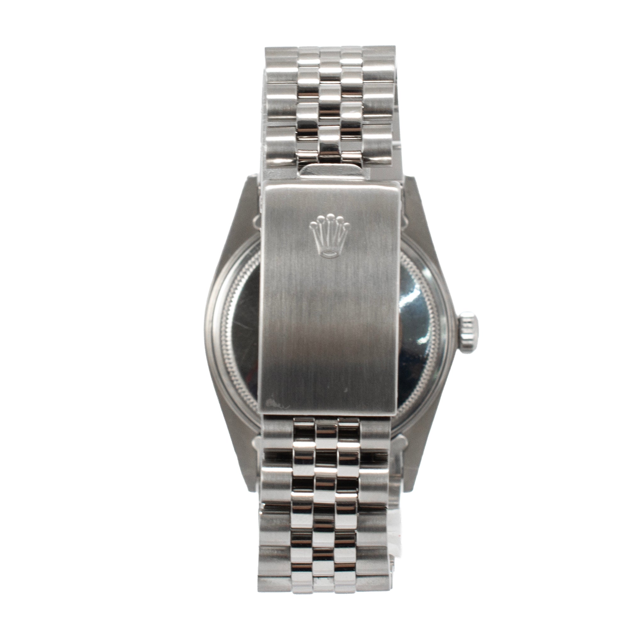 Rolex Datejust 36MM 16030 Blue Diamond Dial Jubilee Fluted Steel Watch