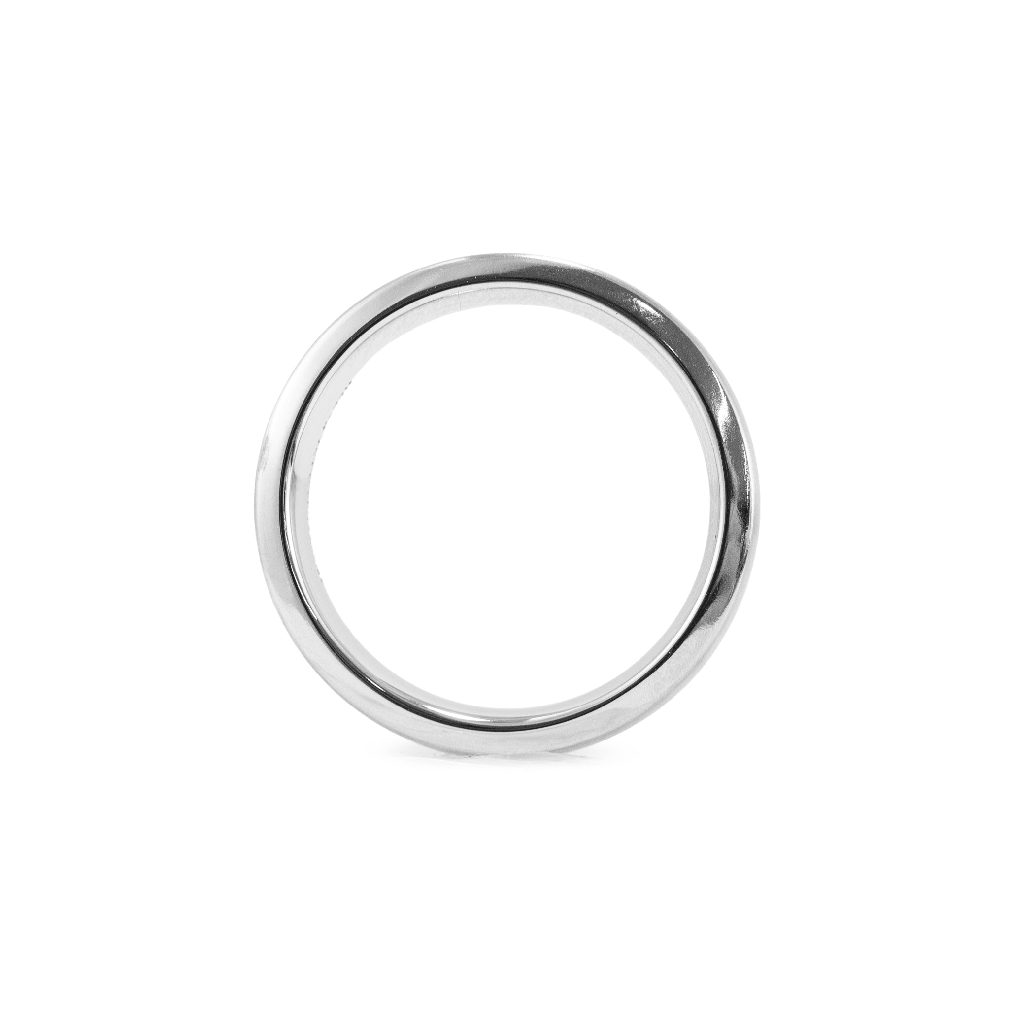 Men’s Tiffany & Co. The Charles Tiffany Setting Platinum Satin Finish Band Ring