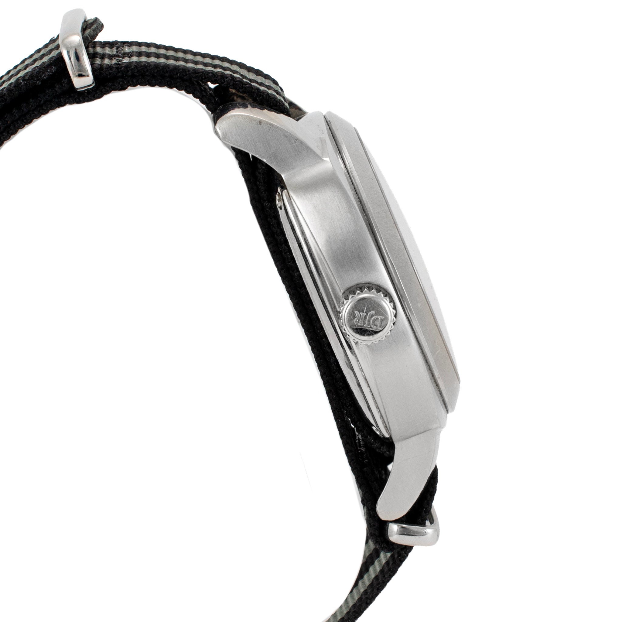 Jeanrichard Chronoscope 43MM 25030 NATO Strap Automatic Steel Watch