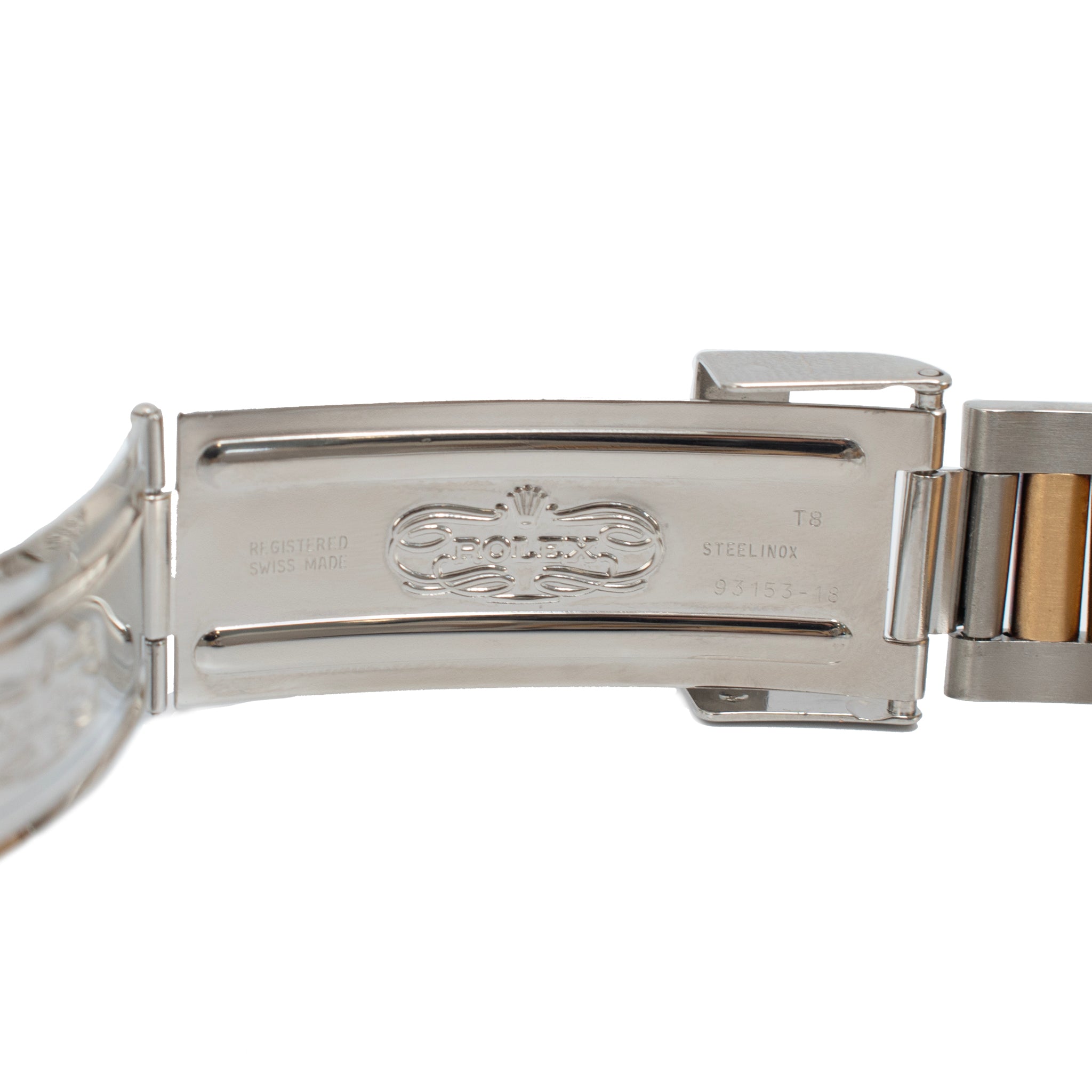 Rolex Submariner Date 40MM 16613LB Blue Diamond Dial Oyster Gold Steel Watch