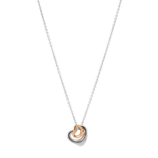 Tiffany & Co. silver and 18K Gold Chain Necklace | DJP Jewelers