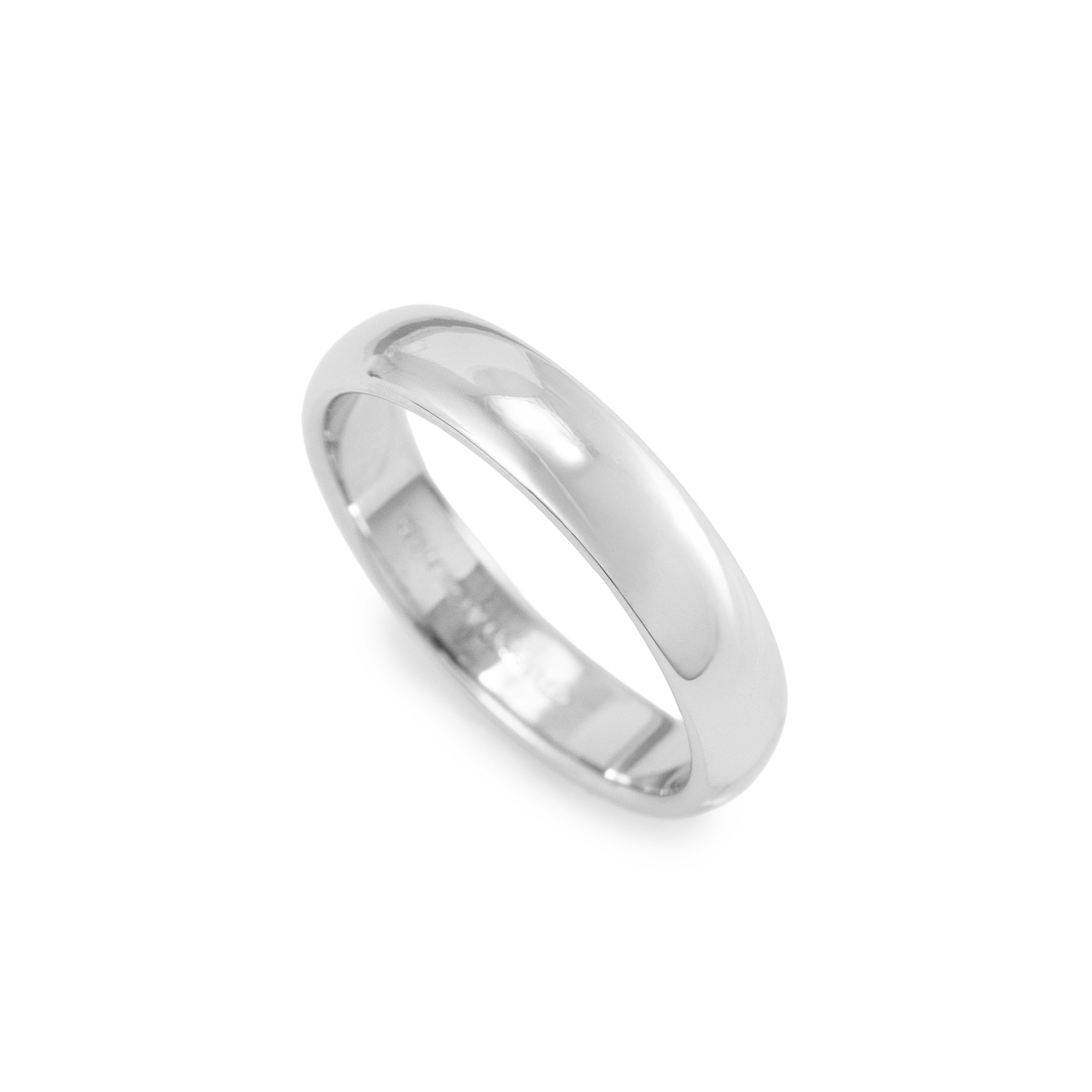 Men's Tiffany & Co. Tiffany Forever Platinum 950 4.5mm Lucida Wedding Band Ring