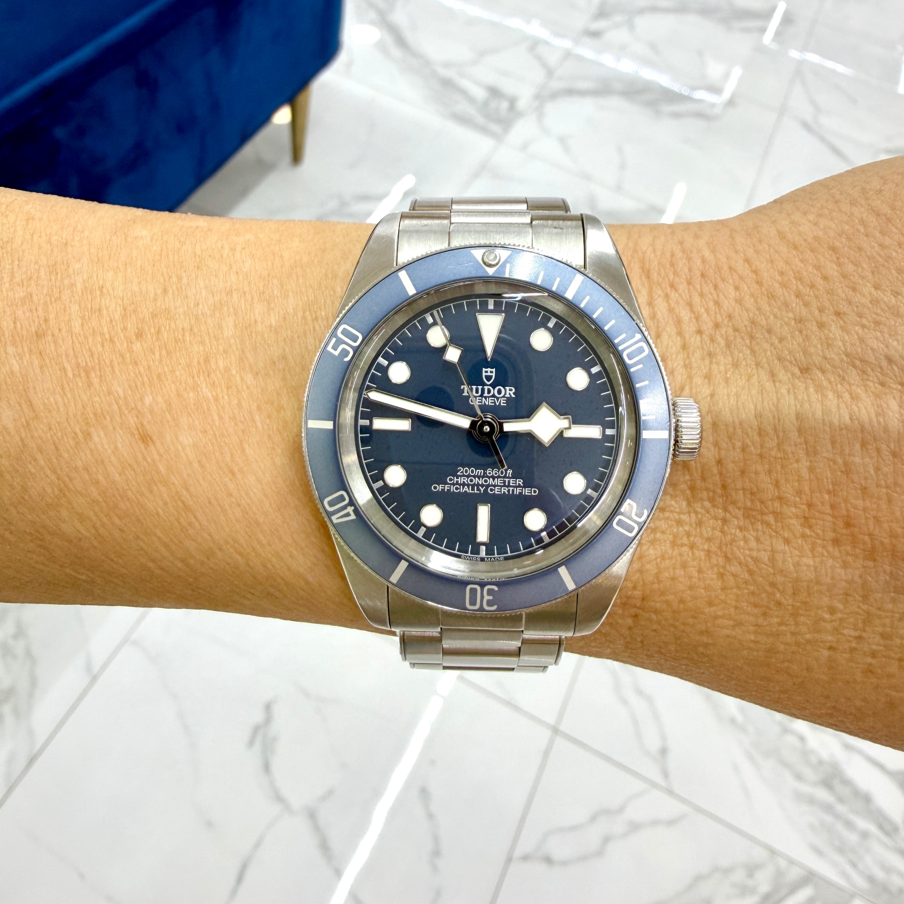 Tudor Black Bay Fifty-Eight 39MM 79030B Blue Dial Steel Watch