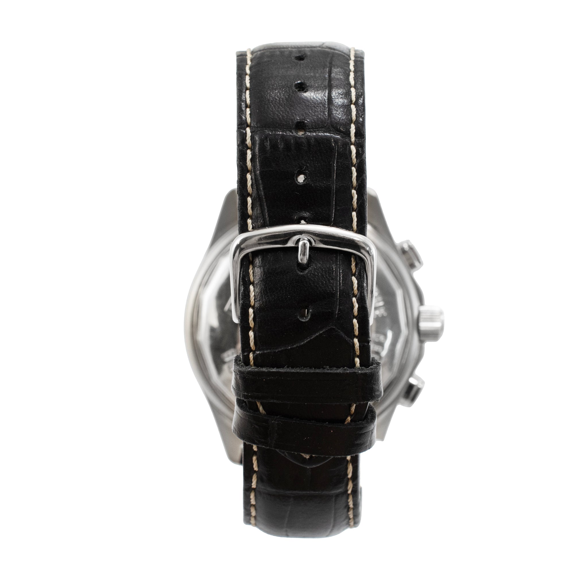 Breitling B-Two 44MM A42362 White Dial Chronograph Steel Watch