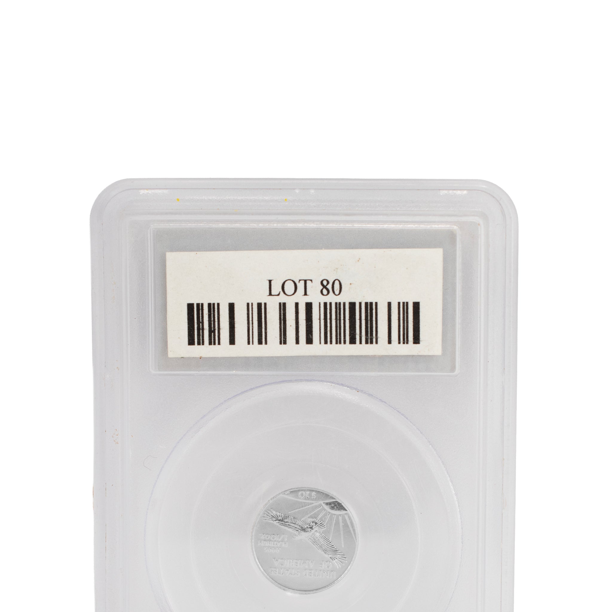 1998 10$ PCGS MS69 0.10oz .9995 Platinum Statue Liberty Coin