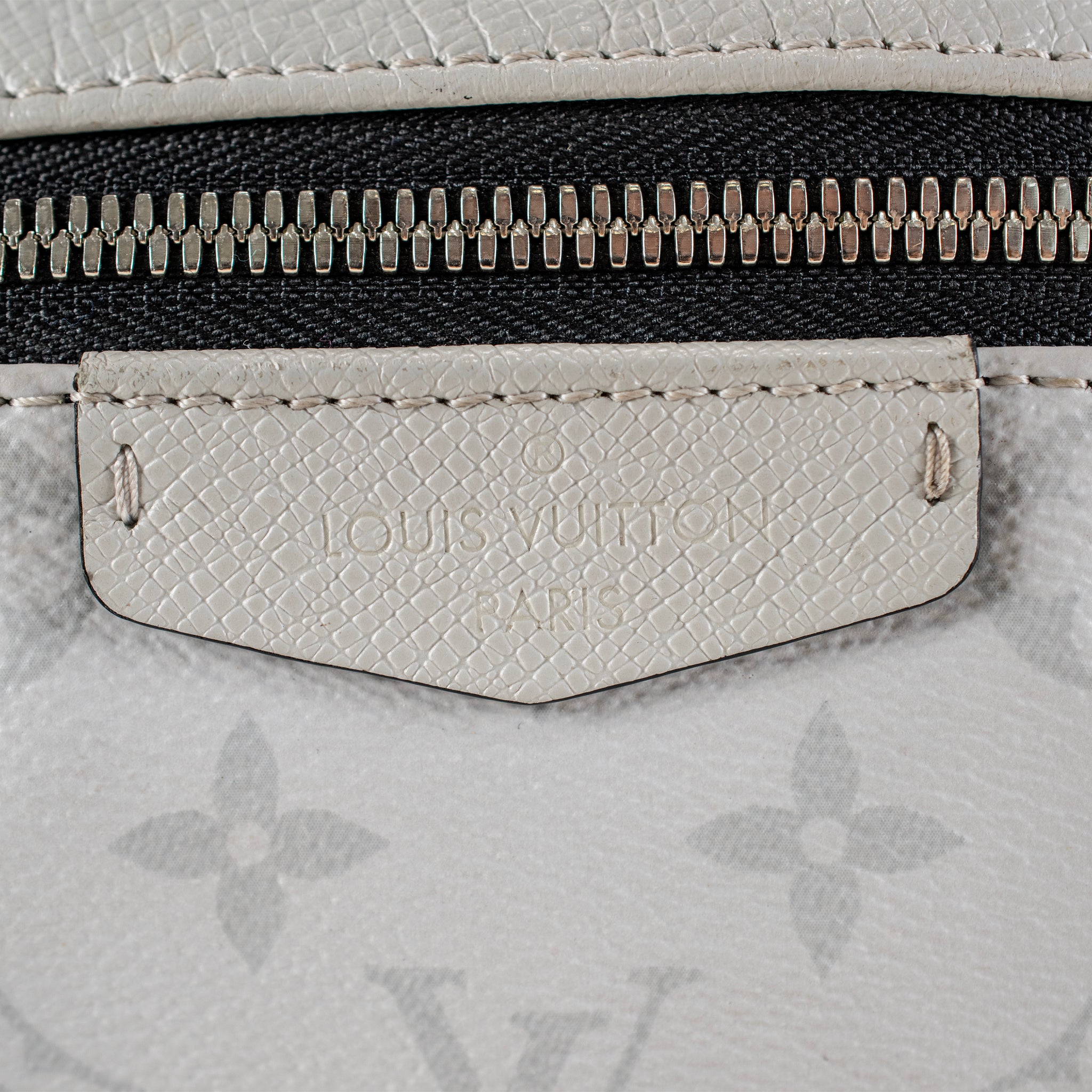 Louis Vuitton Discovery Taigarama Grey Monogram Canvas Backpack Bag