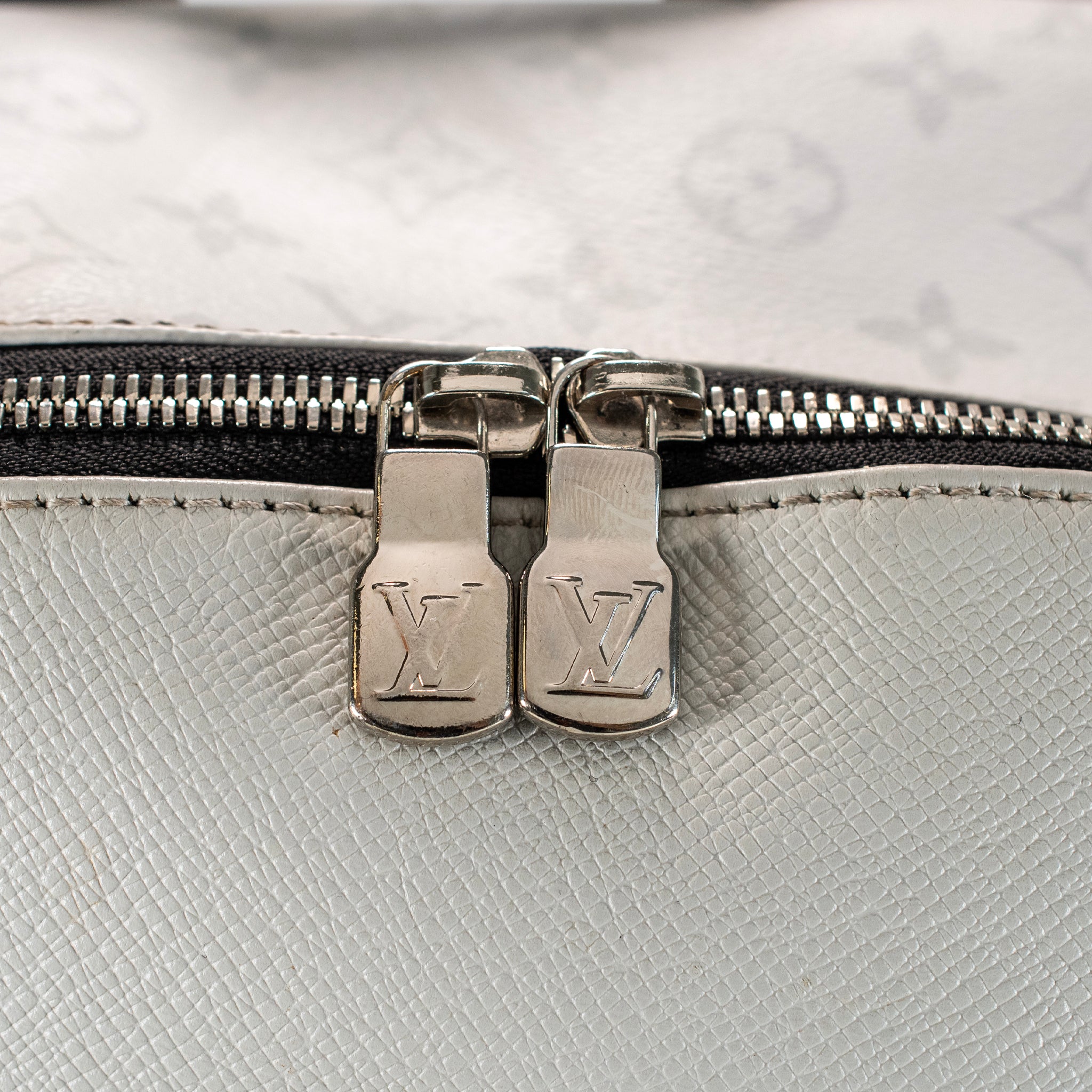 Louis Vuitton Discovery Taigarama Grey Monogram Canvas Backpack Bag