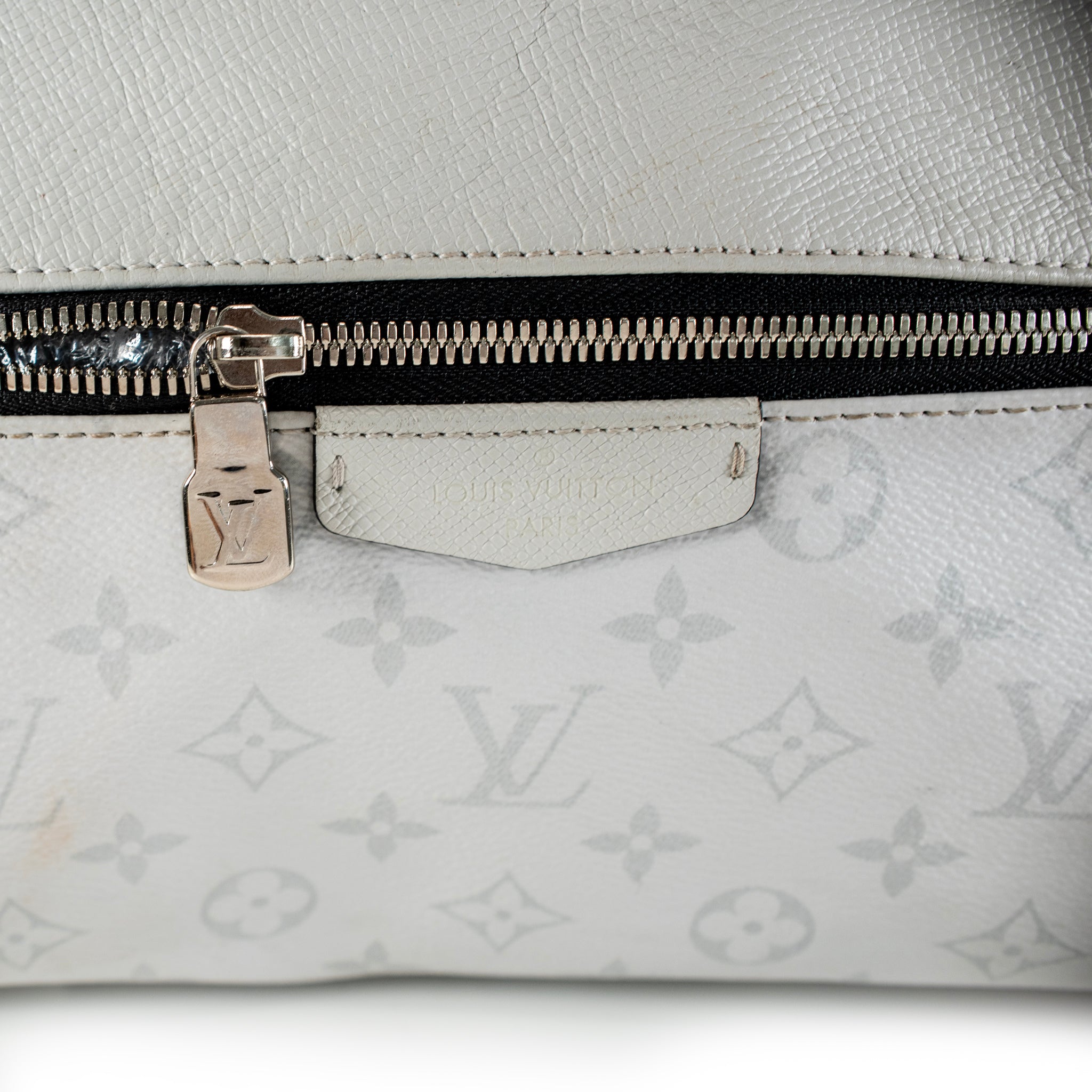 Louis Vuitton Discovery Taigarama Grey Monogram Canvas Backpack Bag