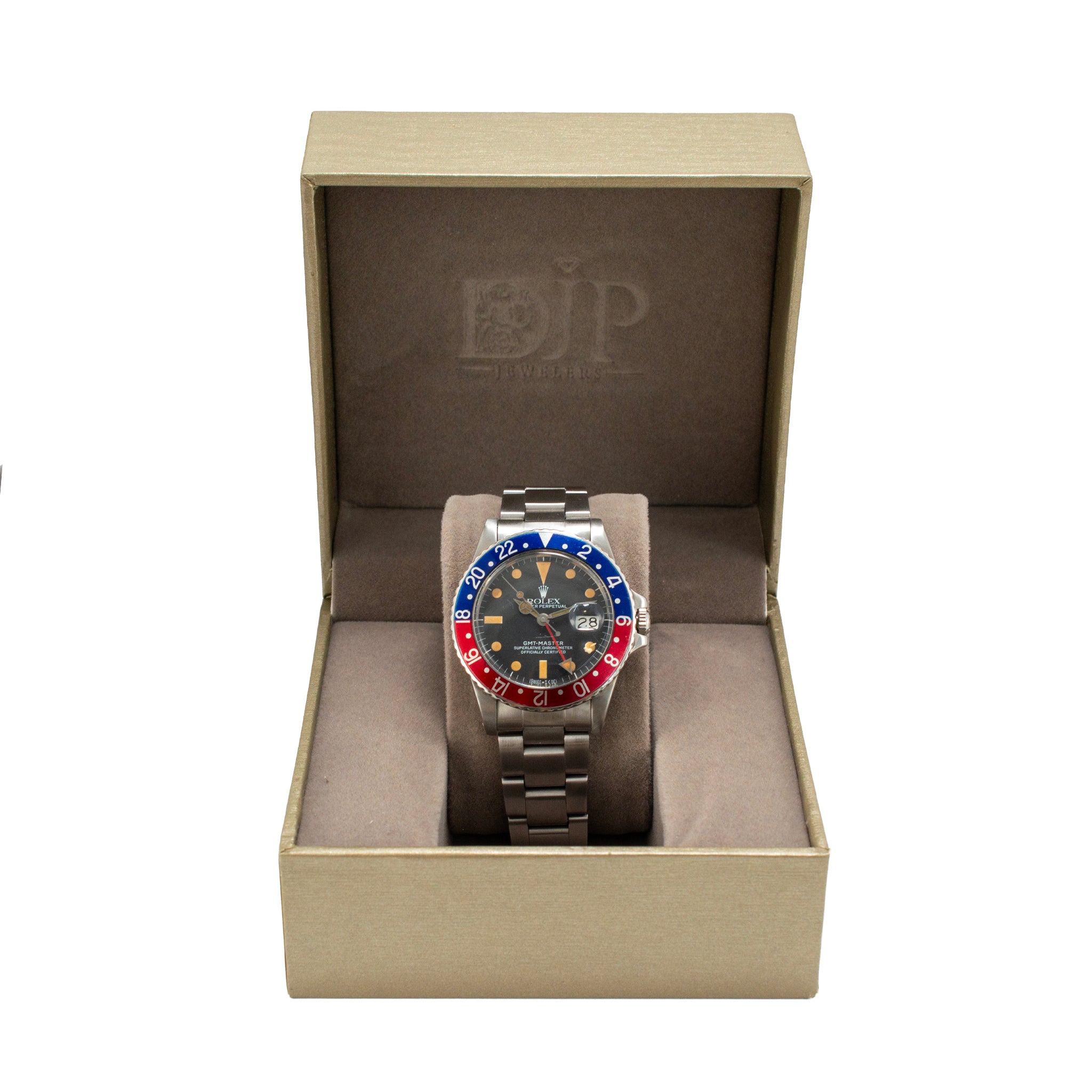 ロレックス本　ROLEX WRISTWATCHES Rolex GMT Master stainless steel Watch | DJP Jewelers