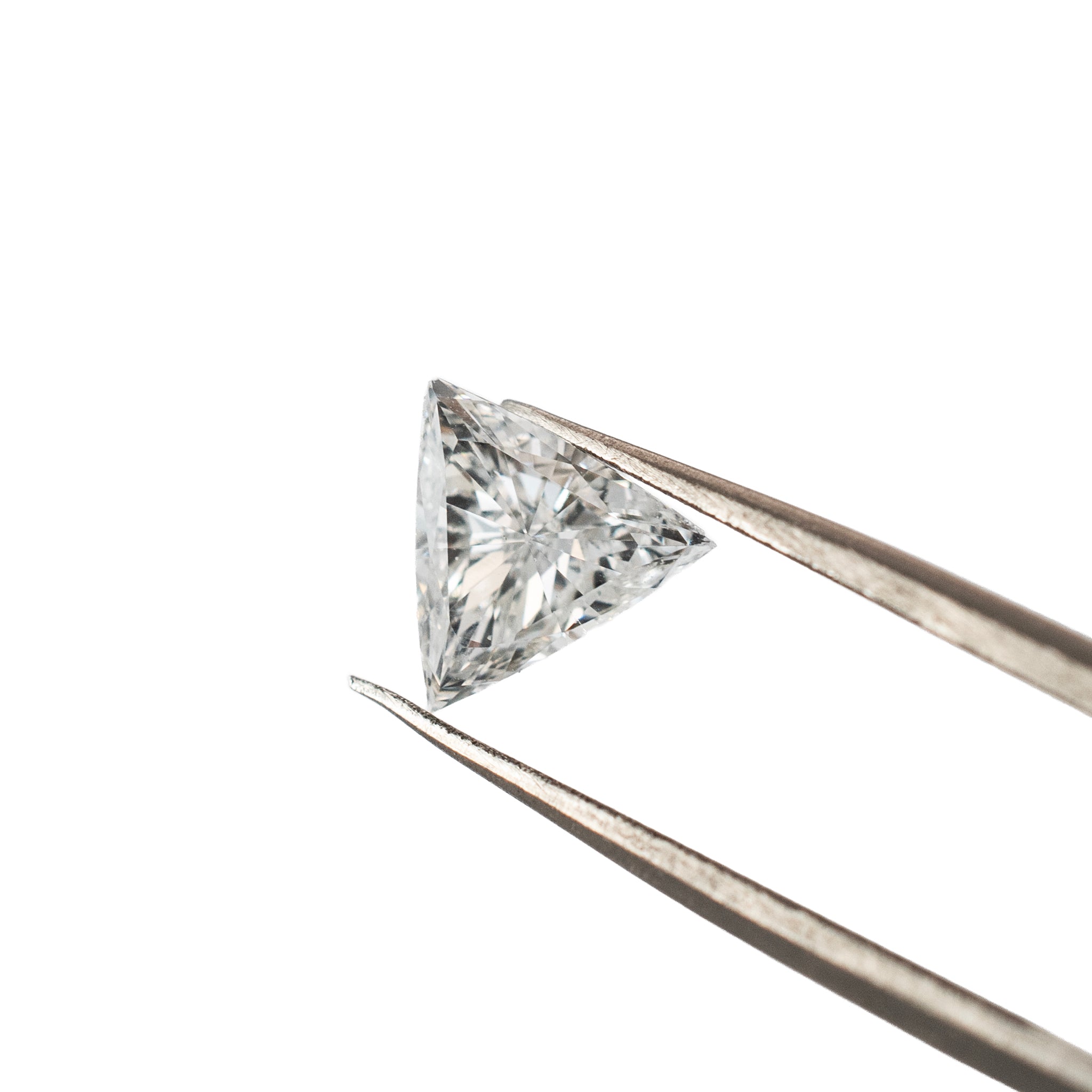 Natural 0.75ct GIA G SI2 Triangular Cut Loose Diamond
