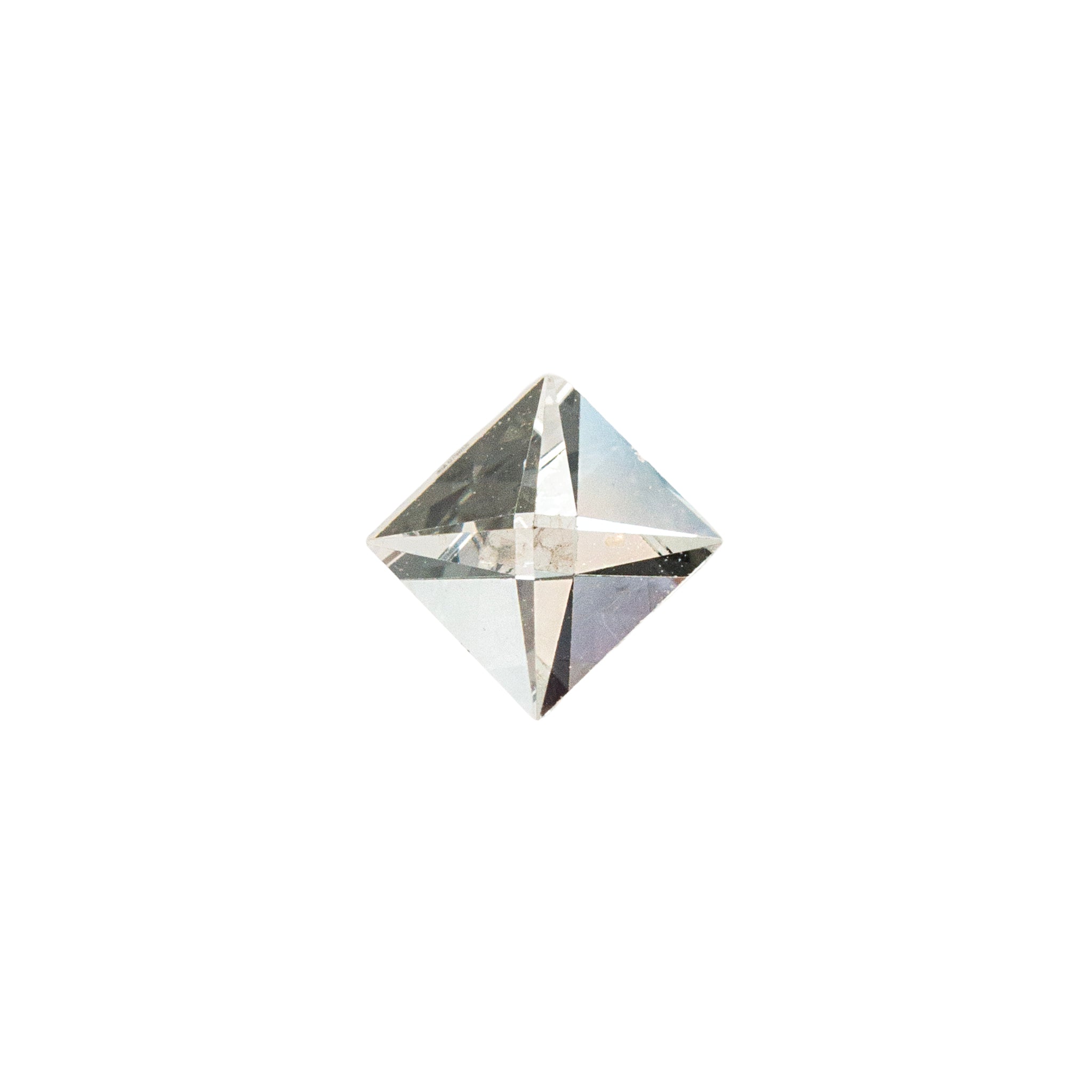 Natural 0.31ct Gia H VS2 Rare Square Double Rose Cut Loose Diamond