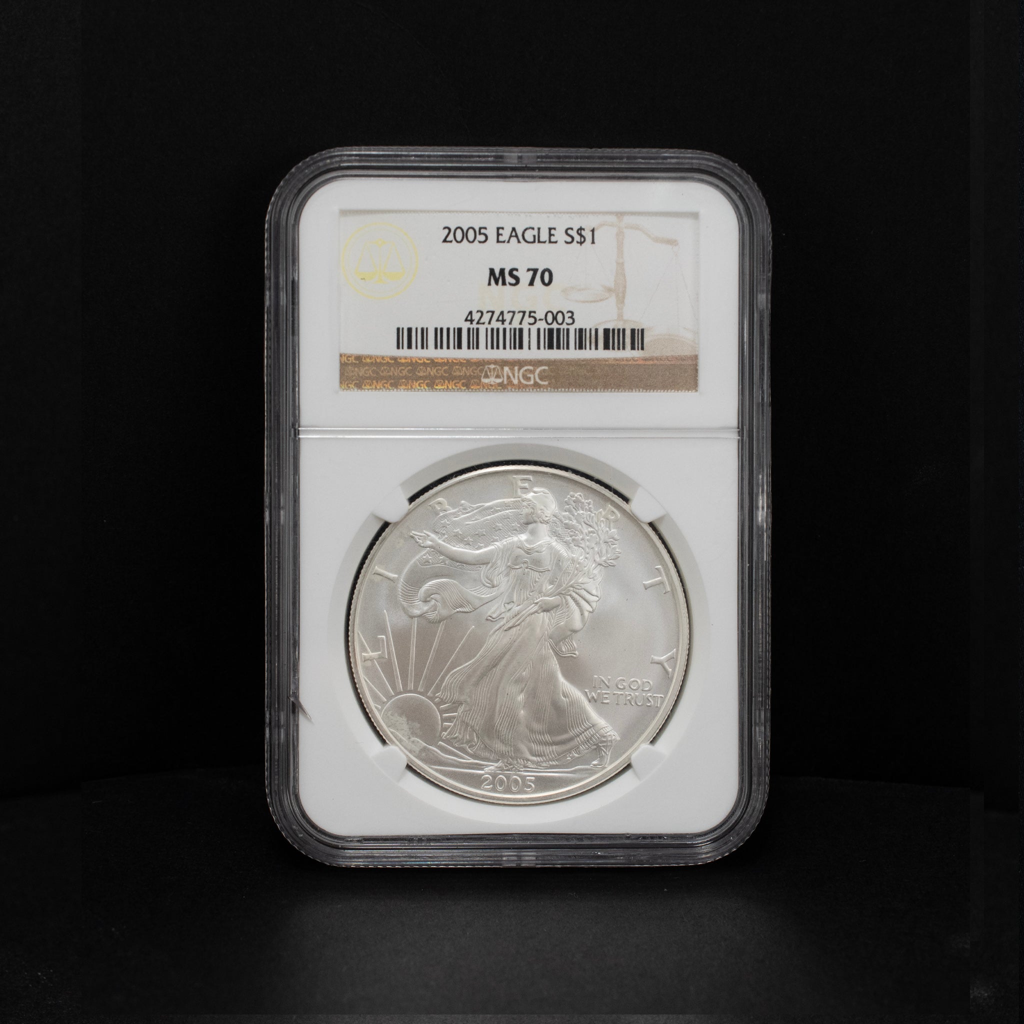 NGC Coin Silver 999 Coin Modern Style 448667 DJP Jewelers & Luxury Buyers