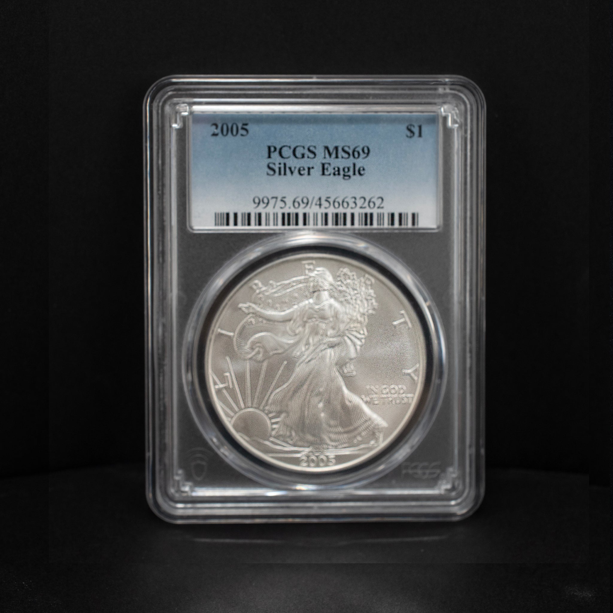 PCGS Coin Silver 999 Coin Modern Style 448668 DJP Jewelers & Luxury Buyers