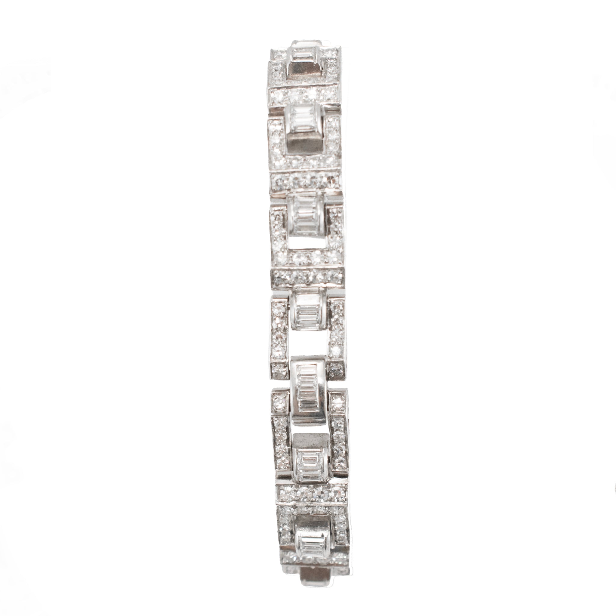 Ladies Vintage Antique Art Deco Blancpain 10MM 7.40ctw Diamond Manual Watch